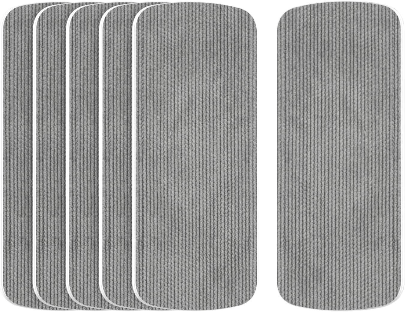 Click Clean 6-Pack Replaceable Felt Pads, Magnetic Whiteboard Eraser Felt Pads, Designed for Click Clean Replaceable Dry Erase Board Eraser, Intended for Classroom, Home and Office Use