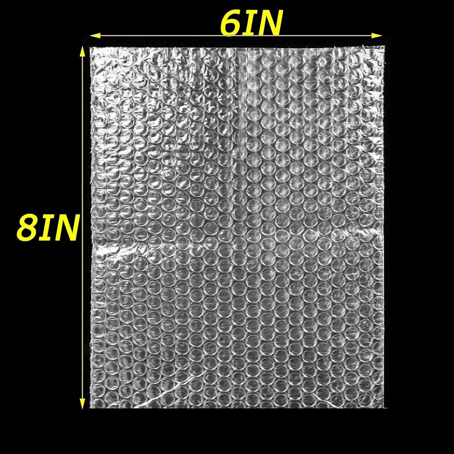 200Pcs Clear Bubble Out Bags, 15x20 CM Bubble Pouches Bags for Shipping, Double Wall Cushioning Wrap Bags for Moving Packaging Storage Fragile China Dishes Electronic Item