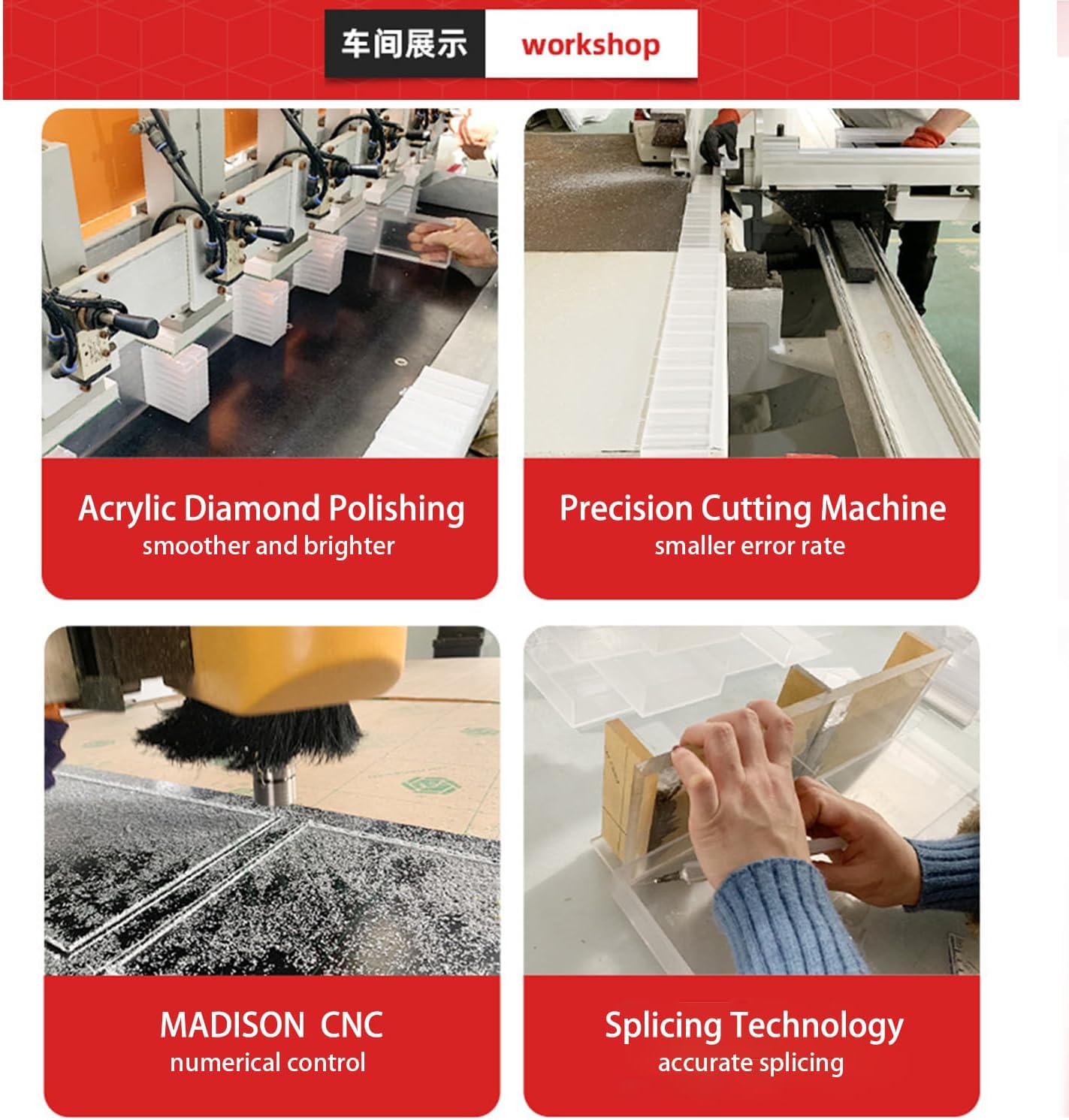 6Pack Acrylic Mail Organizer for Sorting Mail, Business Card, 5Slot Acrylic Mail Sorter for Desktop Shelf, Clear Bill Money Divider for Cash Envelope, Desk Organizer, Home and Office Use