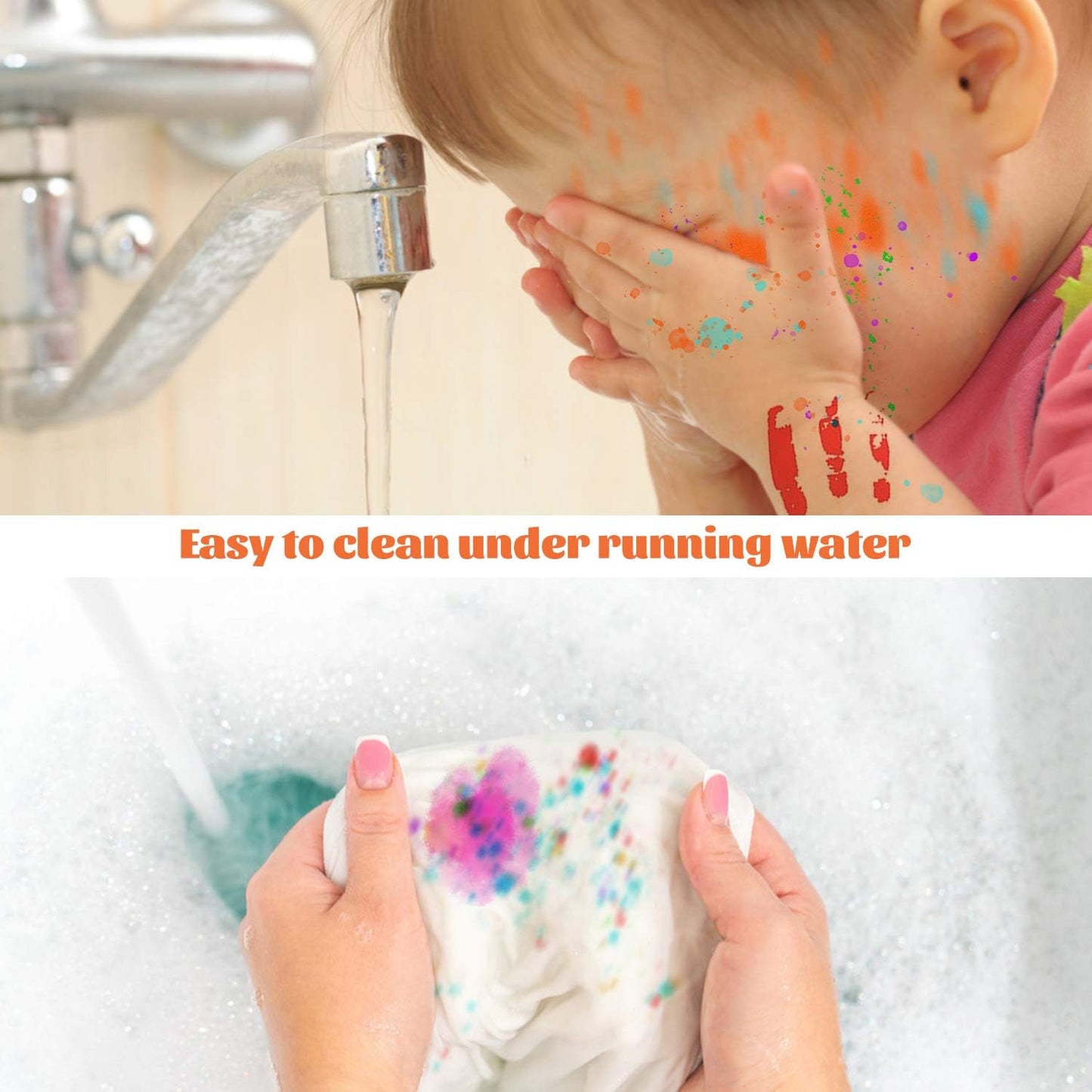 Ink Pad, 20 Colors Washable Finger Craft Ink Pad for Kids Stamping, 1.57X1.57''