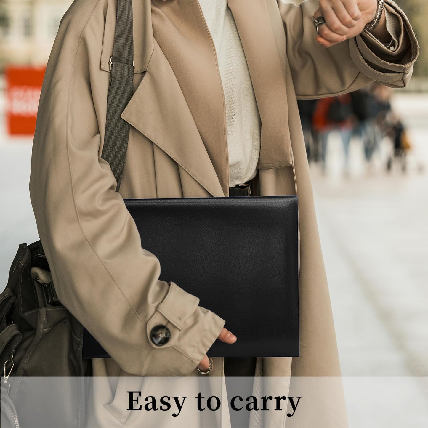 Certificate Holders 8.5"x11" Graduation Diploma Cover Document Leather Folders,Black-20 Pack