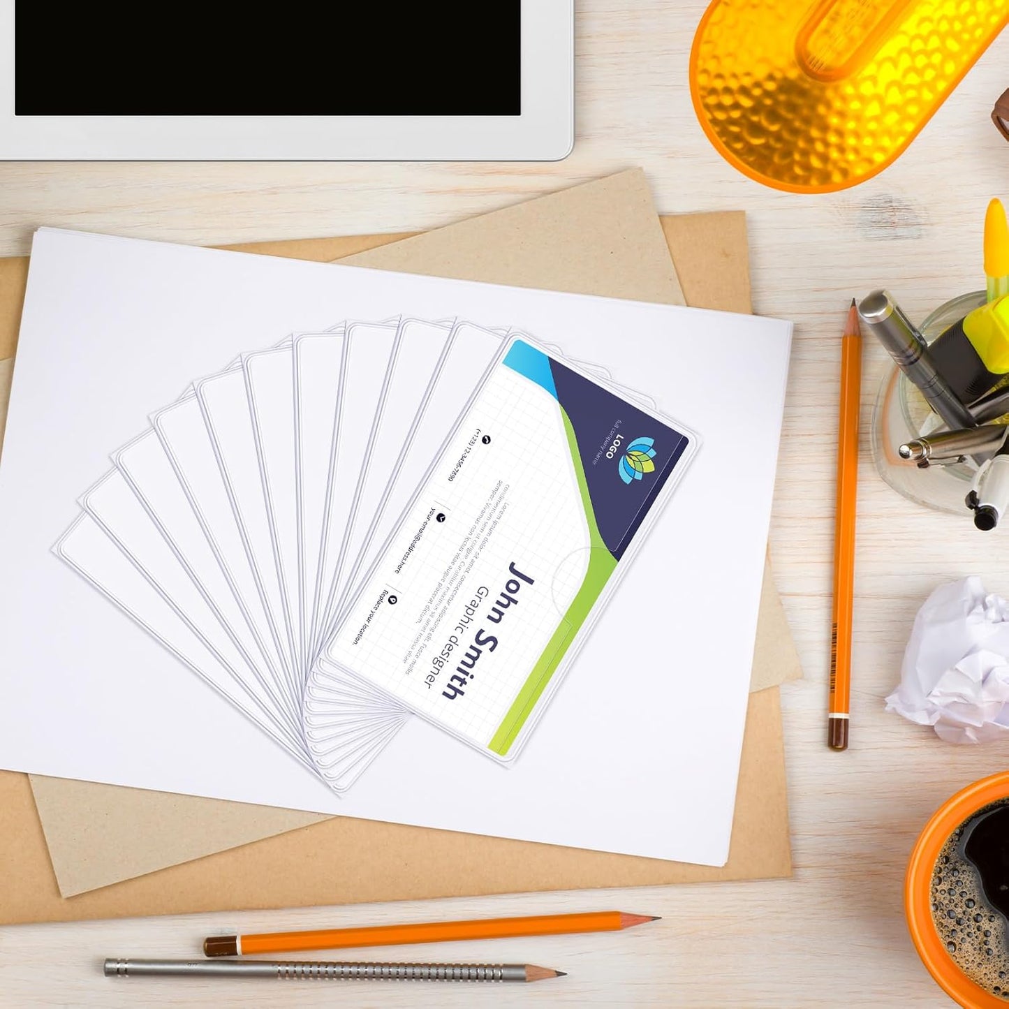 30 Pcs Magnetic Label Holders Pallet Rack 4 x 2.4 Inch Clear Business Card Holders with Magnet File Cabinet Labels Magnet for Metal Shelf Whiteboard Bins Office Gift(White)