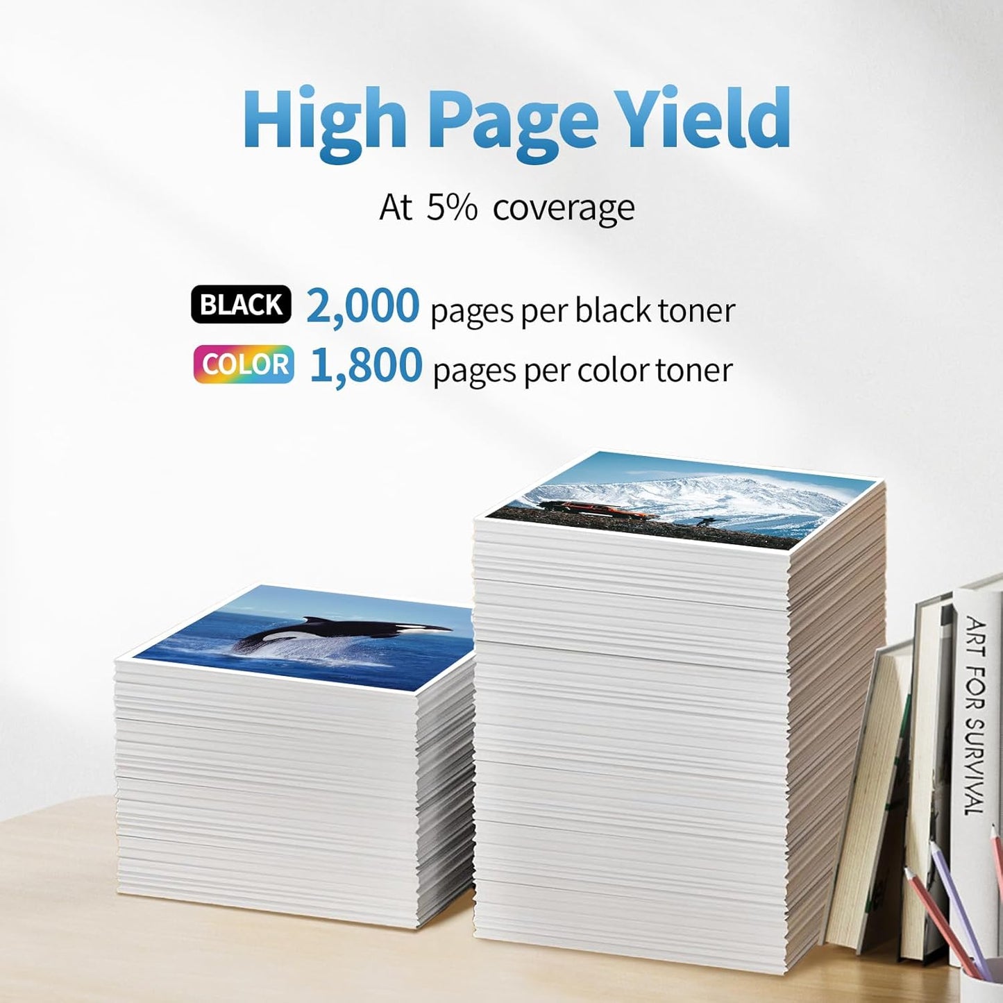 210A Toner Cartridges 4 Pack with chip Compatible for HP 210 A 210X Toner Cartridges Set for Color Laser Jet MFP 4301dw 4301fdn 4301fdw 4201dw 4201dn Printer Ink (‎1 Black/Cyan/Yellow/Magenta)