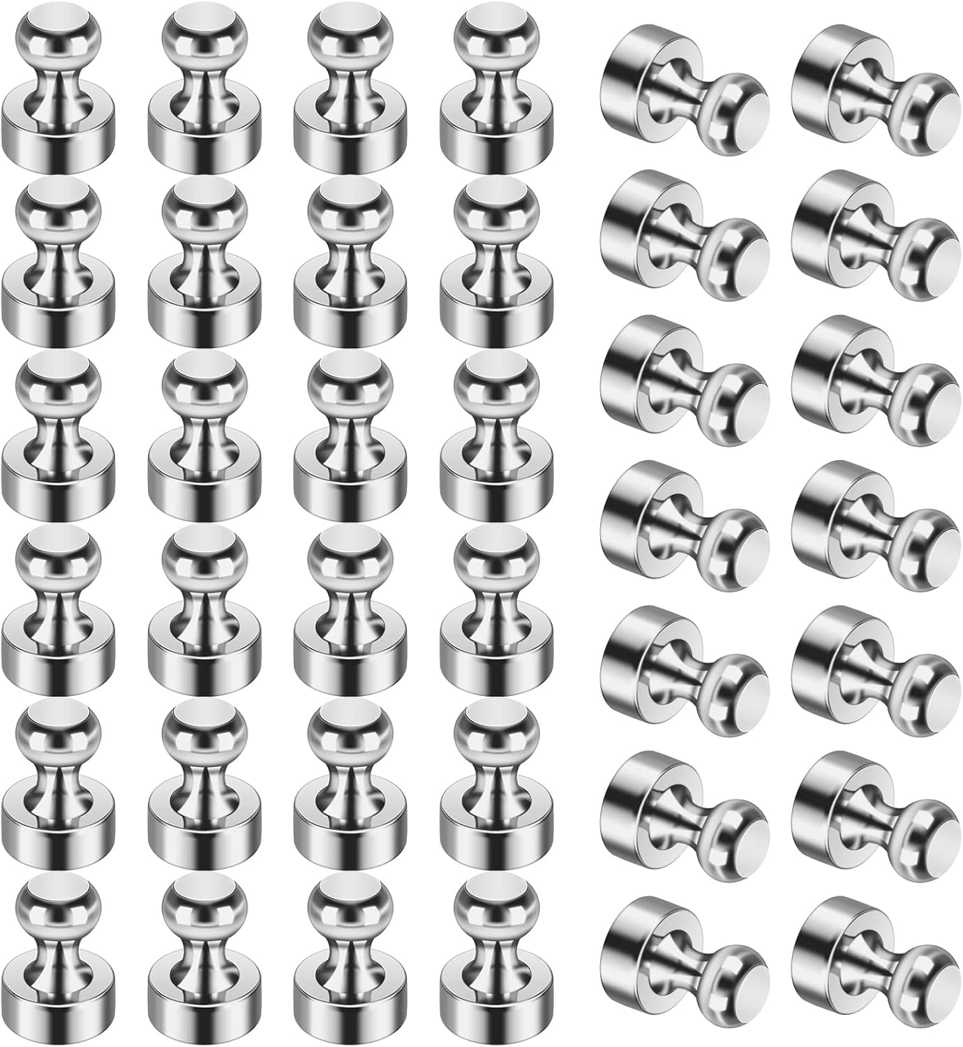 36Pack Magnets for Whiteboard Refrigerator Magnet Fridge Magnets Small Magnet for Whiteboard Office Classroom Home Neodymium
