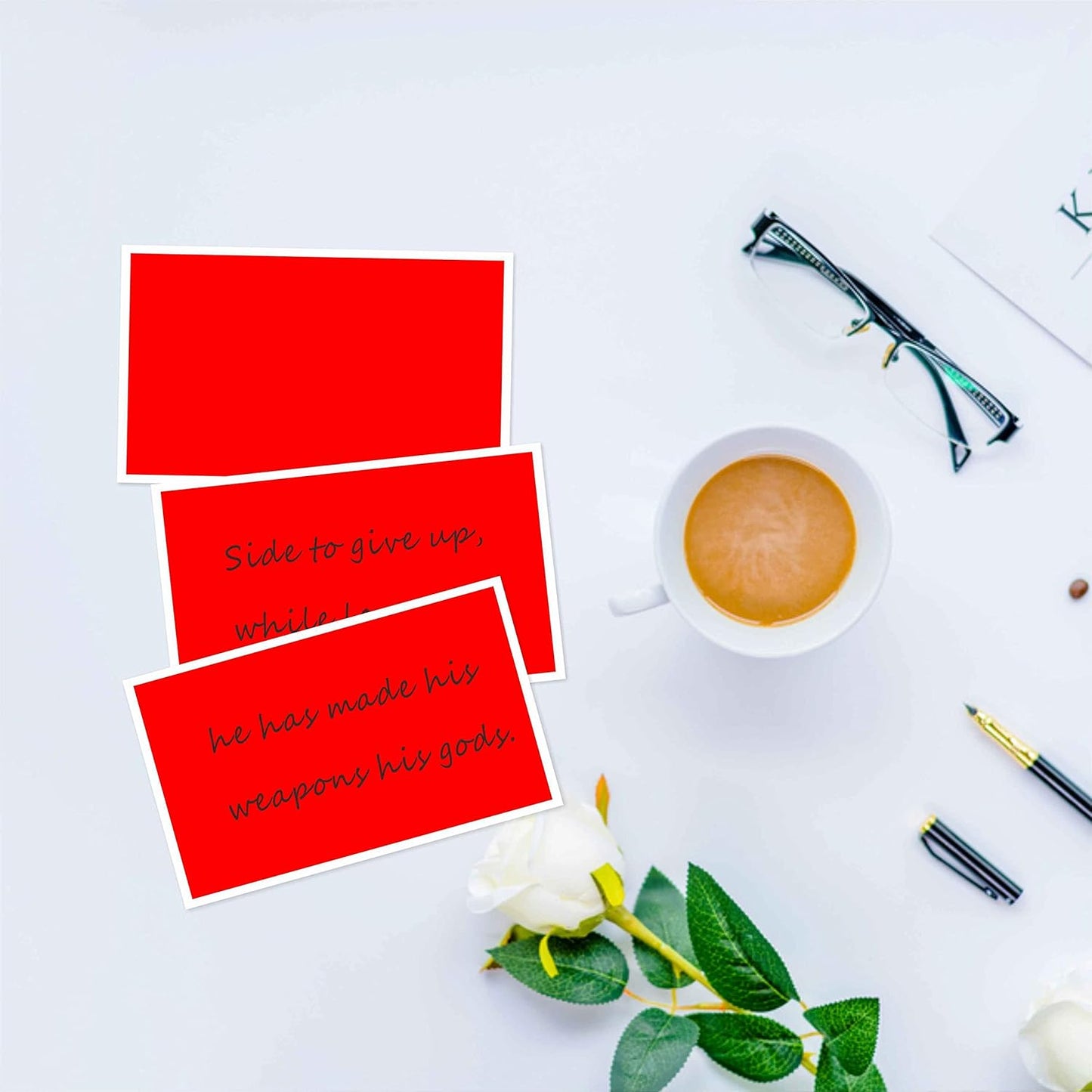 PARLAIM 3" x 5" Rectangle Sticker Labels Adhesive Color Code Stickers, 250PCS Inventory Label Tags for Business, School, Fluorescent Red