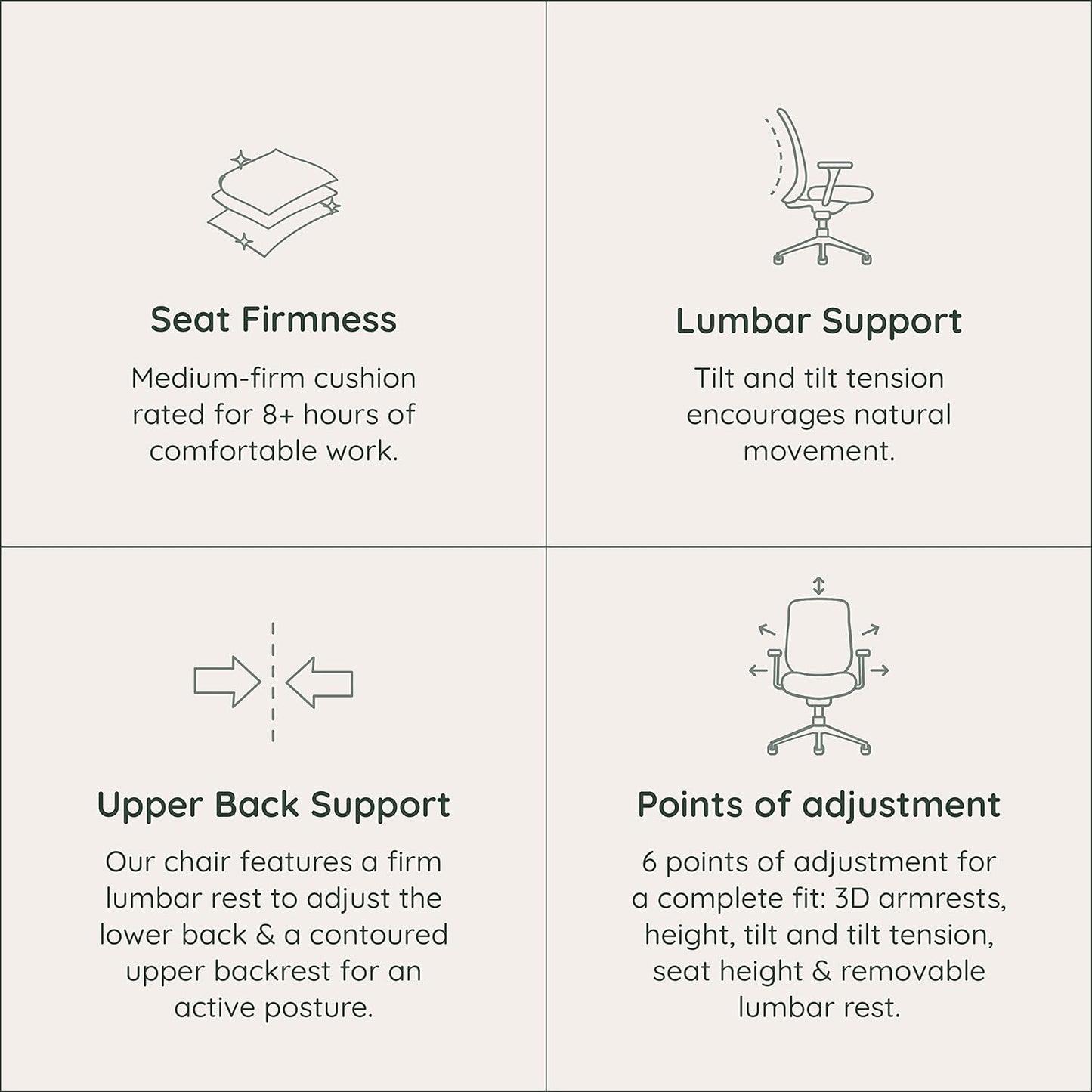 Branch Verve Chair - High Performance Executive Office Chair with Contoured Seat Back and Adjustable Lumbar Rest - High Density Foam Cushion with Aluminum Base - Up to 275 lbs - Coral