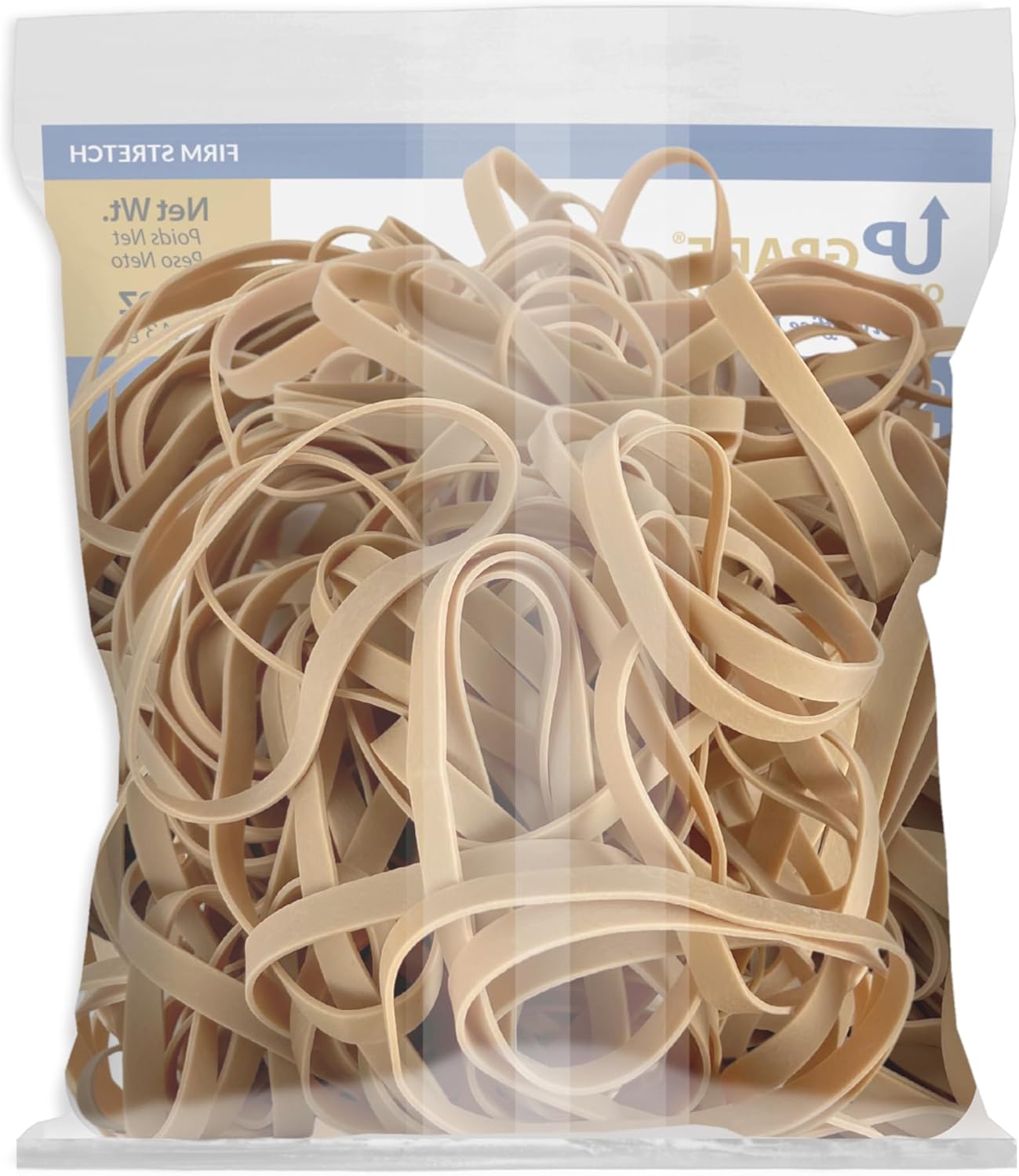 Upgrade Office Supply UPG25764 Rubber Bands, Size 64 (3-1/2 x 1/4), 80 Bands, 1/4 lb, USA