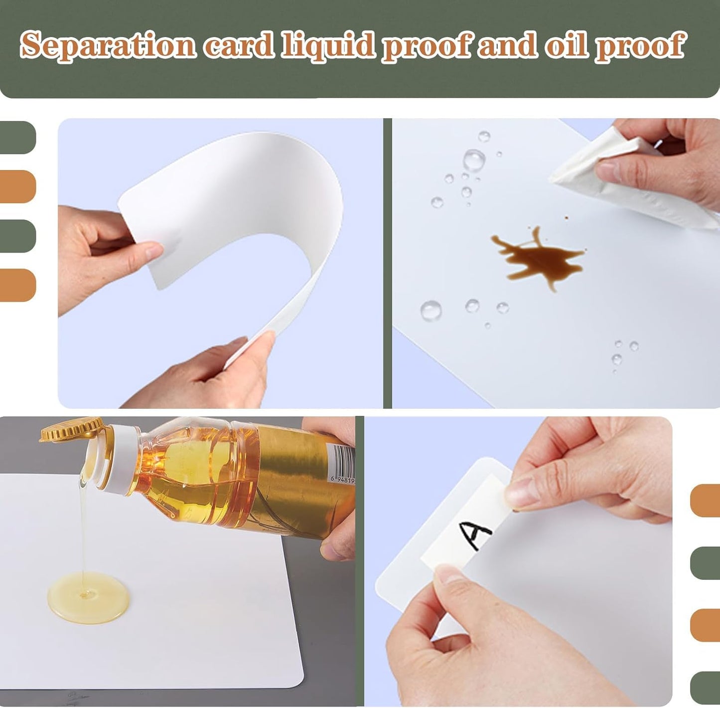 150 Pieces Comic Book Dividers with Tabs,Patient Divider Cards,Card Dividers Comic Book Boards for Storage Boxes 11.22 X 7.24 Inche