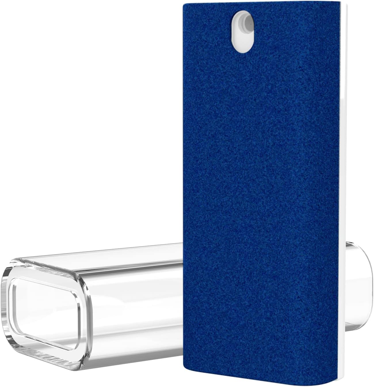 CLICK CLEAN Touchscreen Mist Cleaner, Screen Cleaner, All in One Screen Cleaner Spray with Microfiber and Phone Stand for All Phones, Laptop and Tablet Screens (Dark Blue)