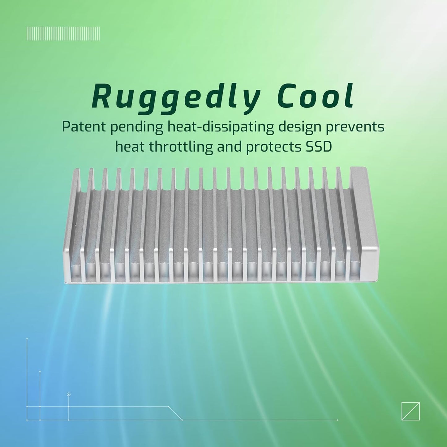 OWC 4TB Express 1M2 40Gb/s Portable NVMe SSD USB4 (Thunderbolt Compatible/USB-C) Ultra Fast External SSD Drive with Aluminum Heat Sink Enclosure