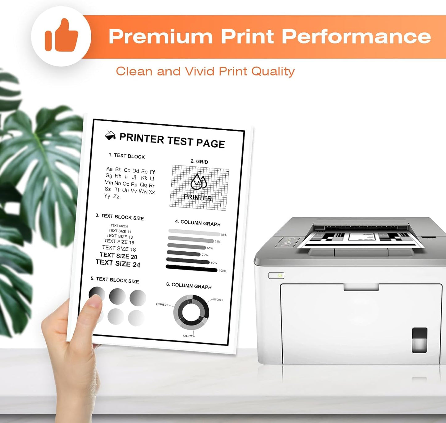 148A Toner Cartridge (with Chip) Replacement for HP 148a Toner Cartridge W1480a 148A Toner for HP Pro 4001dw 4001dn 4001n MFP 4101fdw 4101fdn Printer