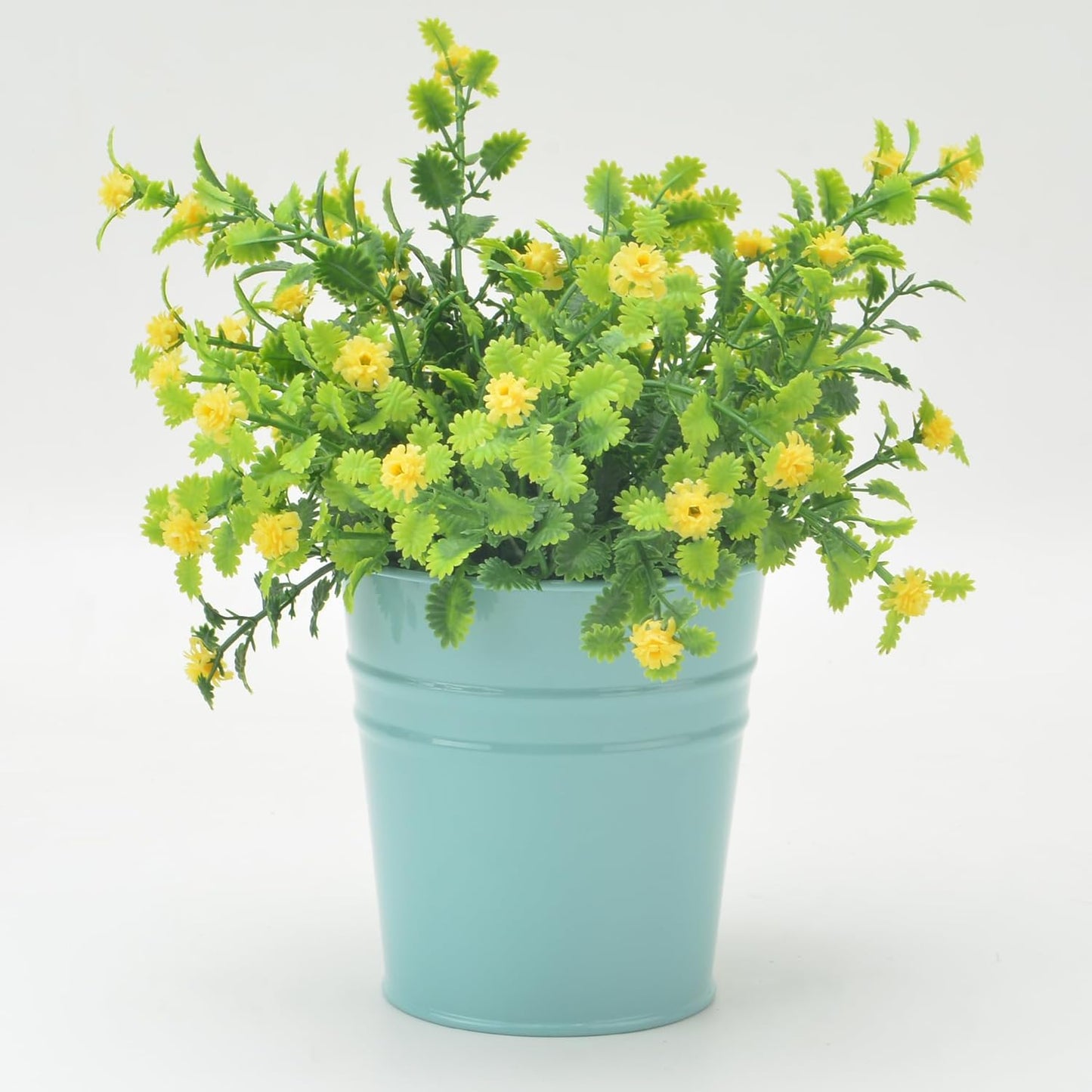 Pen Holder Cup For Desk Pencil Holder Metal Marker Pen Organizer Storage Small Tinplate Flower Pot Succulent Bucket Planters for Office Home - 2 Pack (Pink)