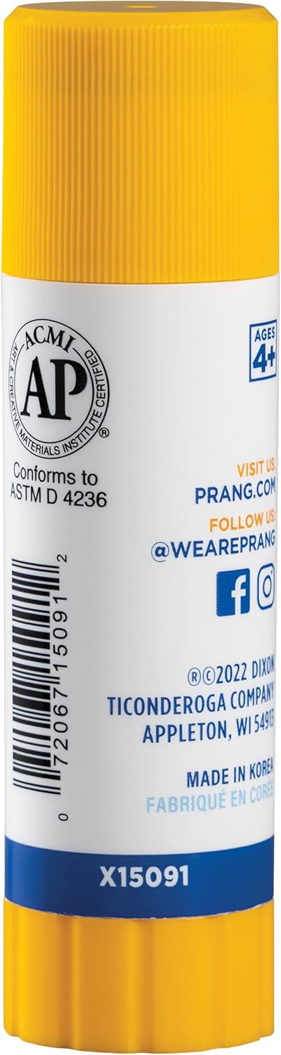 Prang Washable Glue Stick, Blue.1.27 Oz, 1 Count