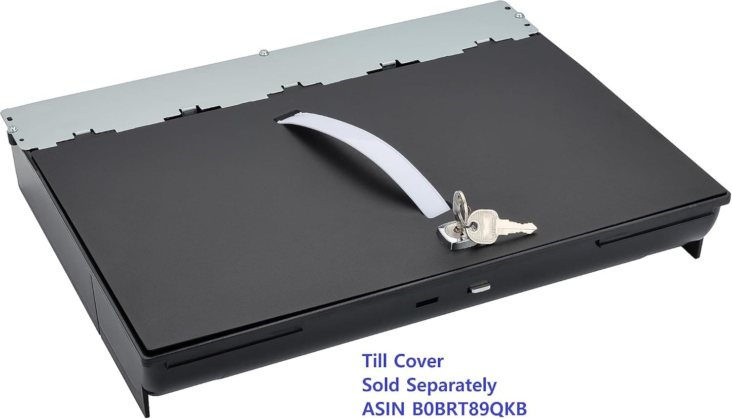 SAM4s 16" POS Cash Drawer, Black, Key Control, Metal, Portable