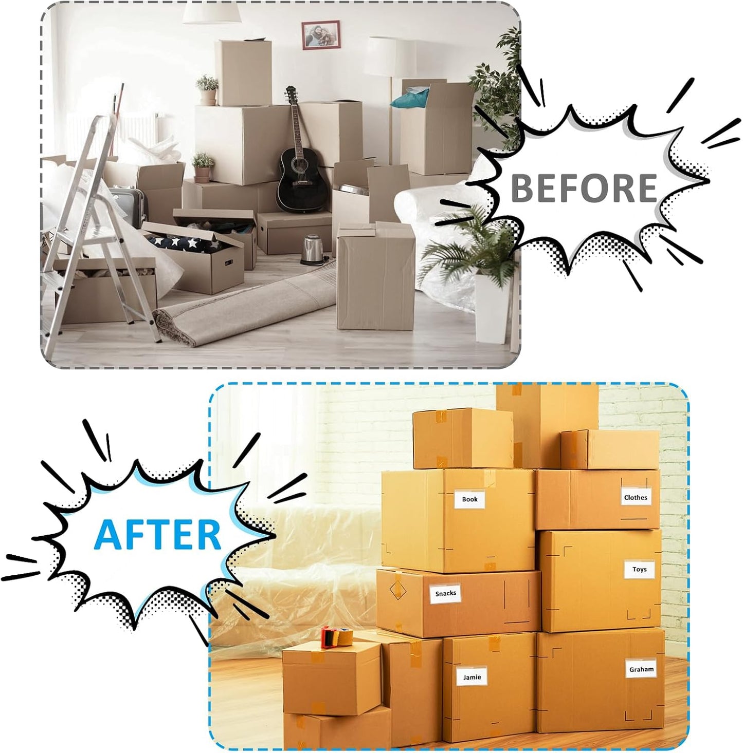 50 Pack Clear Adhesive Pockets Self Adhesive Index Card Pockets with Top Open Plastic Label Holders for Storage Bins Waterproof Business Card Sleeve Label Pockets for Planners Index Cards(3.93x2.36In)