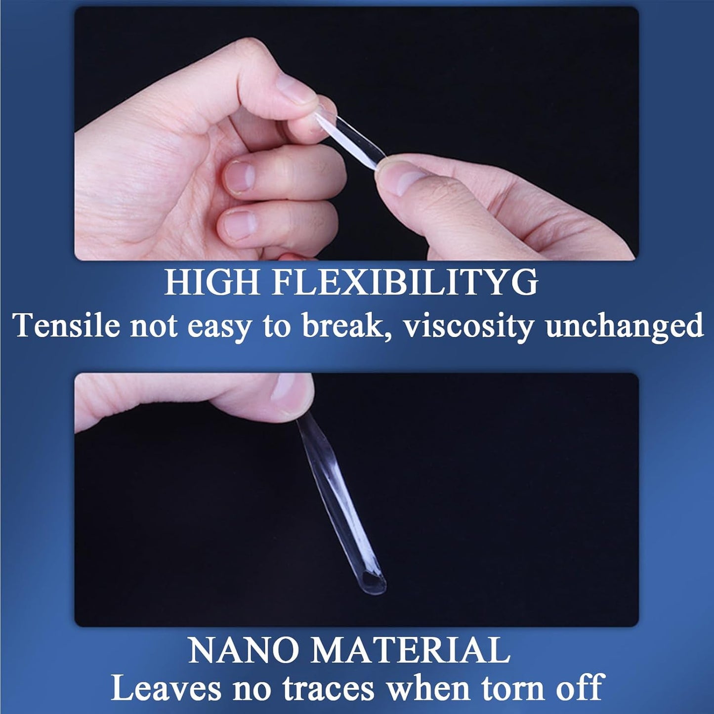 Adhesive Stick dots Two-Sided Sided Mounting Putty Stick Tack for Wall Hanging Crafts Balloons Festival Party Decorations,Clean Removable(0.39"*0.39"-800)