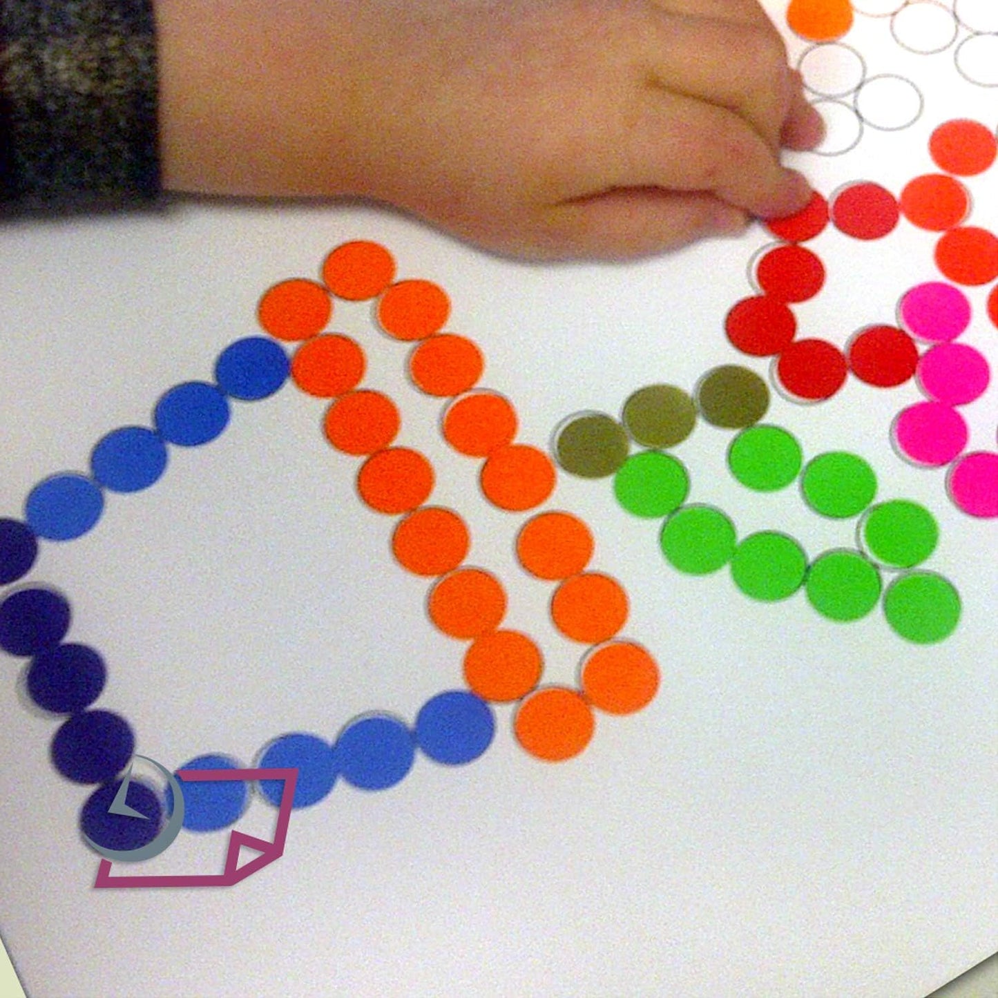 8-1/2 x 11" Neon Color High Light Fluorescent Labels for Laser & Inkjet Printer (Yellow Fluorescent, 3/4" Round - 108 Per Page | 2700 Labels)