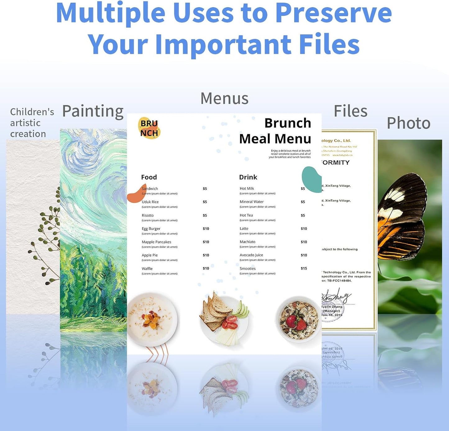 Thermal Laminating Pouches, FungLam Clear Laminating Sheets, 3 Mil Thickness Thermal Laminating Sheets, 9×11.5 Inch Laminator Sheets for Laminators, Clear Plastic Letter Size Sheets, 200 Pack.