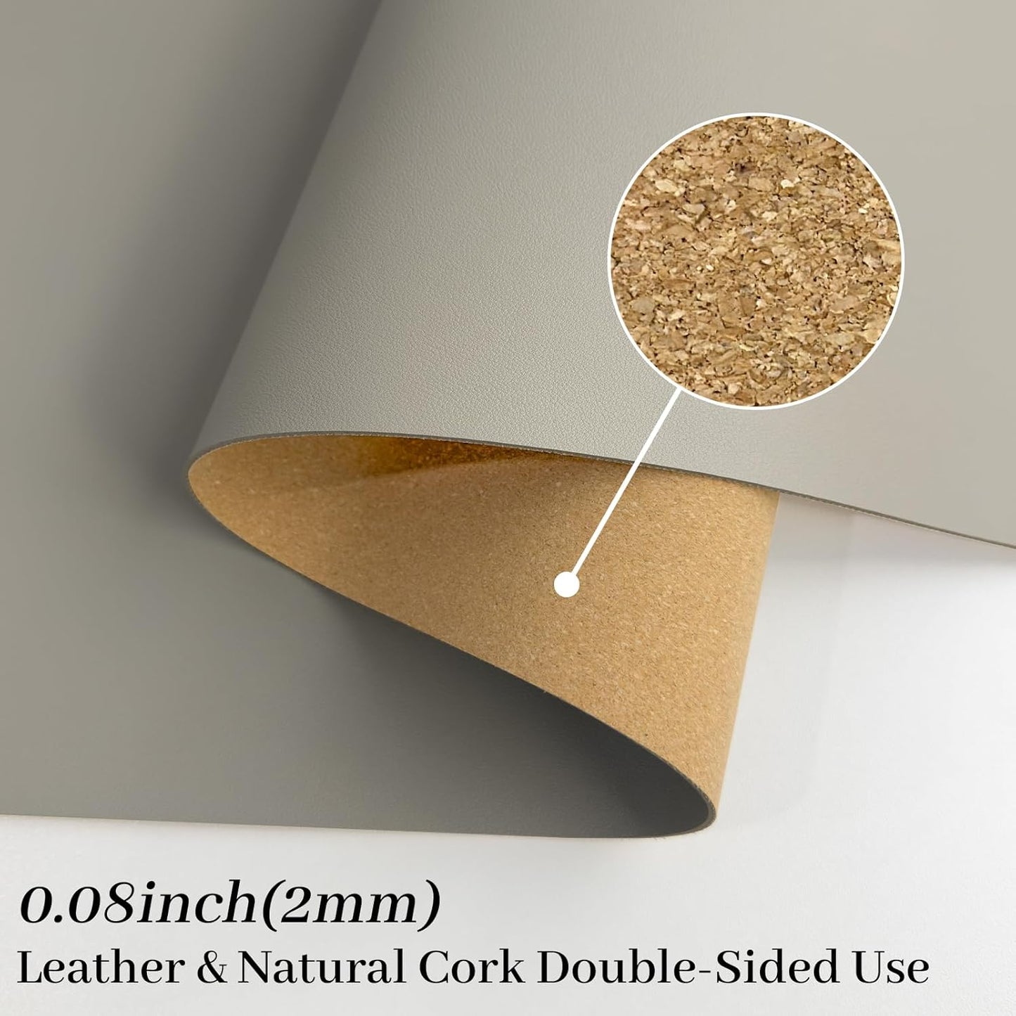 Bloss Grey Desk Mat, Leather Desk Pad, Desk Matt for Desktop, Waterproof Desk Pad Mat, Computer Mat for Office Work/Home/Decor/Desk Protector/Cover(31.5 x 15.7 Inches)