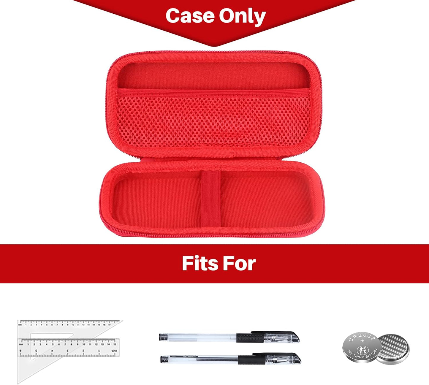 Hard Case Replacement for Texas Instruments TI-30XIIS TI-30XS TI-30Xa TI-36X Pro Scientific Calculator Case Only (Red Case)