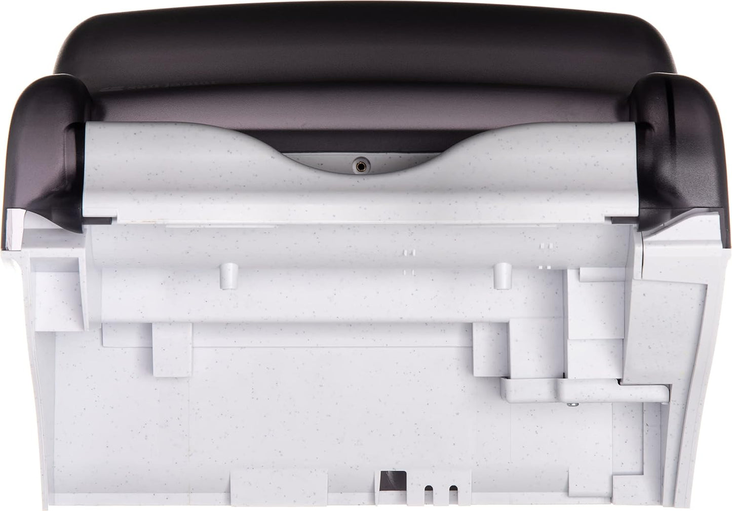 San Jamar Classic Tear-N-Dry Essence Plastic Paper Towel Dispenser, Towel Dispenser for Bathroom, 9.75 X 14.75 X 12.25 Inches, Black Pearl