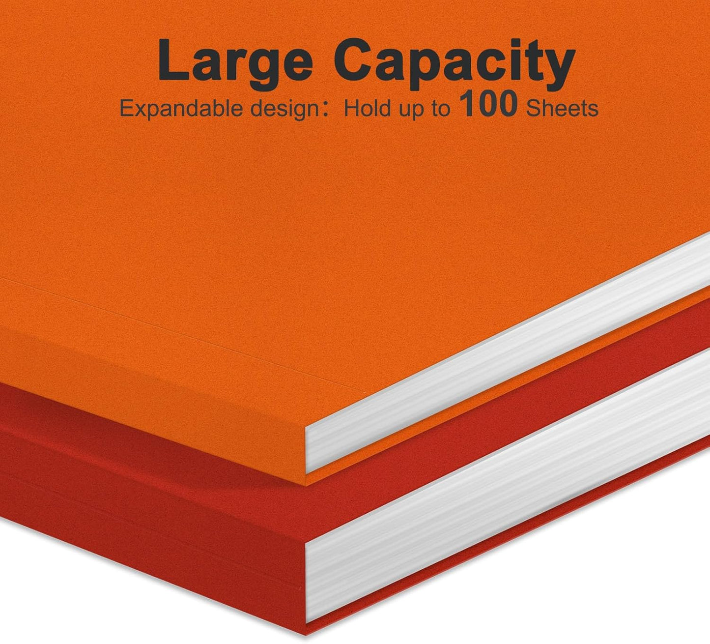 ViVin File Folder, 250 Pack Colored File Folders with 1/3-Cut Tabs, Fits 8.5 * 11 Letter Size Paper, Manilla Folders for Home Office School Documents(Assorted)