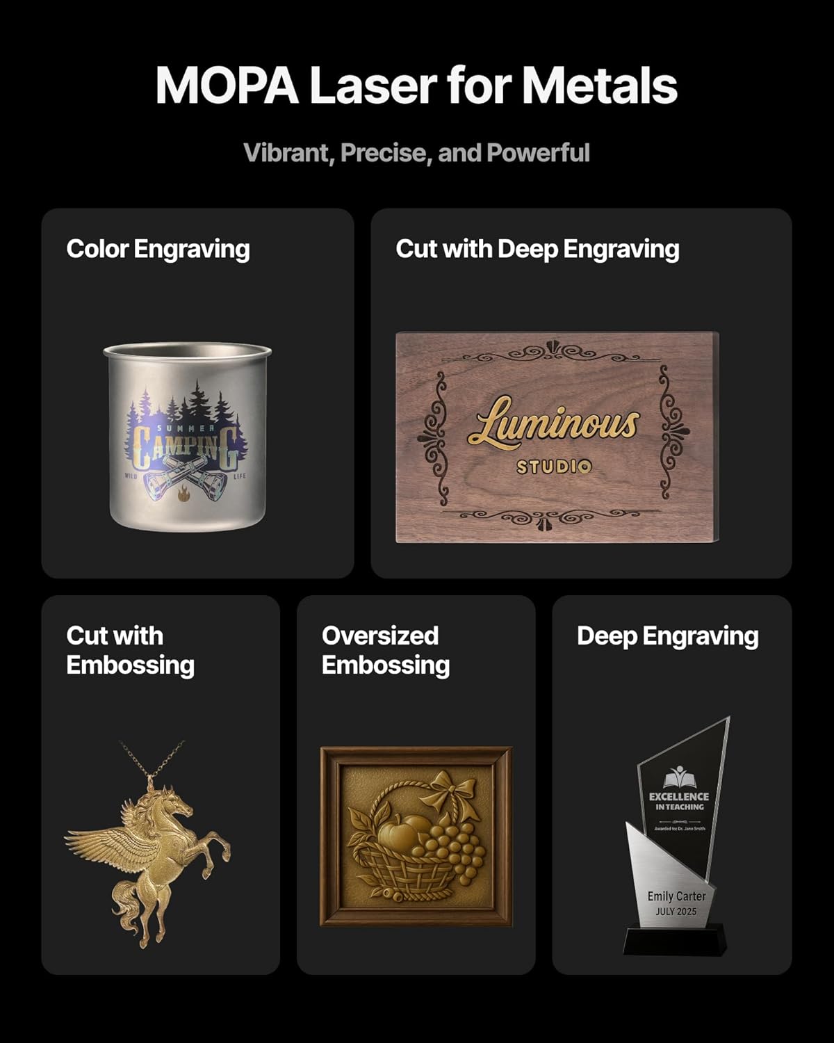 xTool F2 Ultra Single 60W MOPA Fiber Laser Engraver, 100+ Color Metal Engraving, Dual 48MP Cameras, Auto Streamline, 15,000mm/s Ultra-Fast, AI Powered 3D Laser Engraving Machine