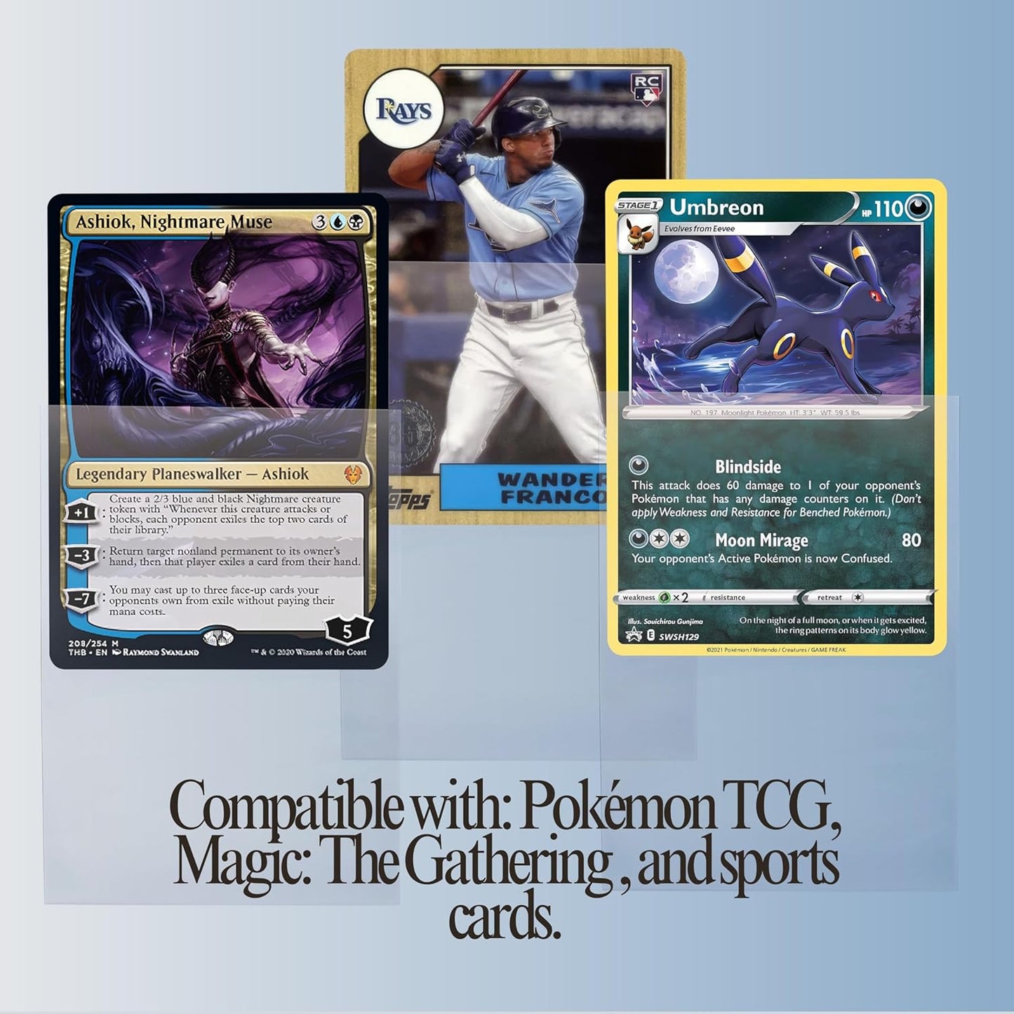 TitanShield 500 Count 60-Microns Thickness Soft Penny Card Sleeves 2-5/8” x 3-5/8” (67x94mm), Ultra Clear (500 Count)