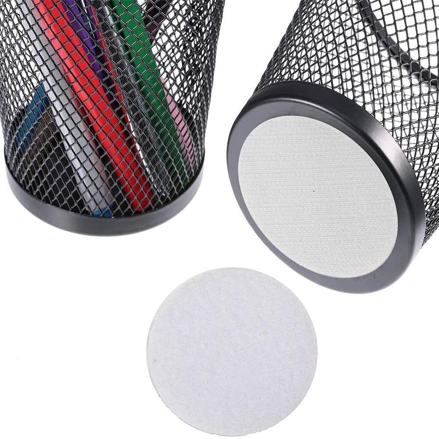 BRAVESHINE 24PCS Round Industrial-Strength Hook and Loop Fasteners with Adhesive - Wall Hanging Interlocking Tapes - Double Sided Adhesive Stickers for Carpet Gripping - Round 2 inch