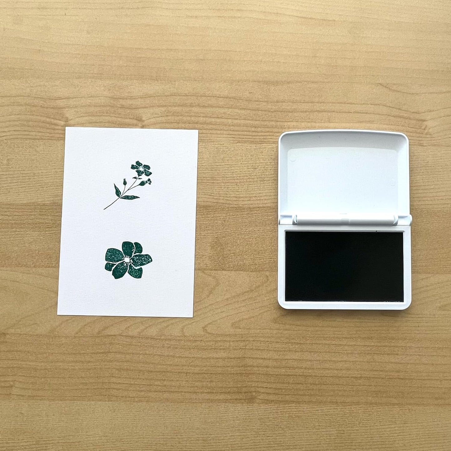 COLOP Make Series, Ink Stamp Pads, with Non-Toxic Premium Ink, Water-Based Acid-Free (Fir Forest, Make 3-3-1/2" x 6-1/4")