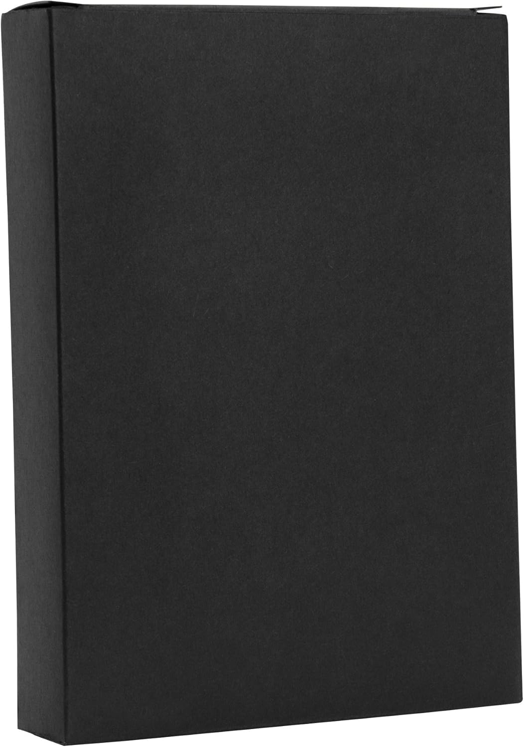 Neil Enterprises Inc. 4" x 6" Black Leather Self-Stick Photo Album - Holds 20 photos