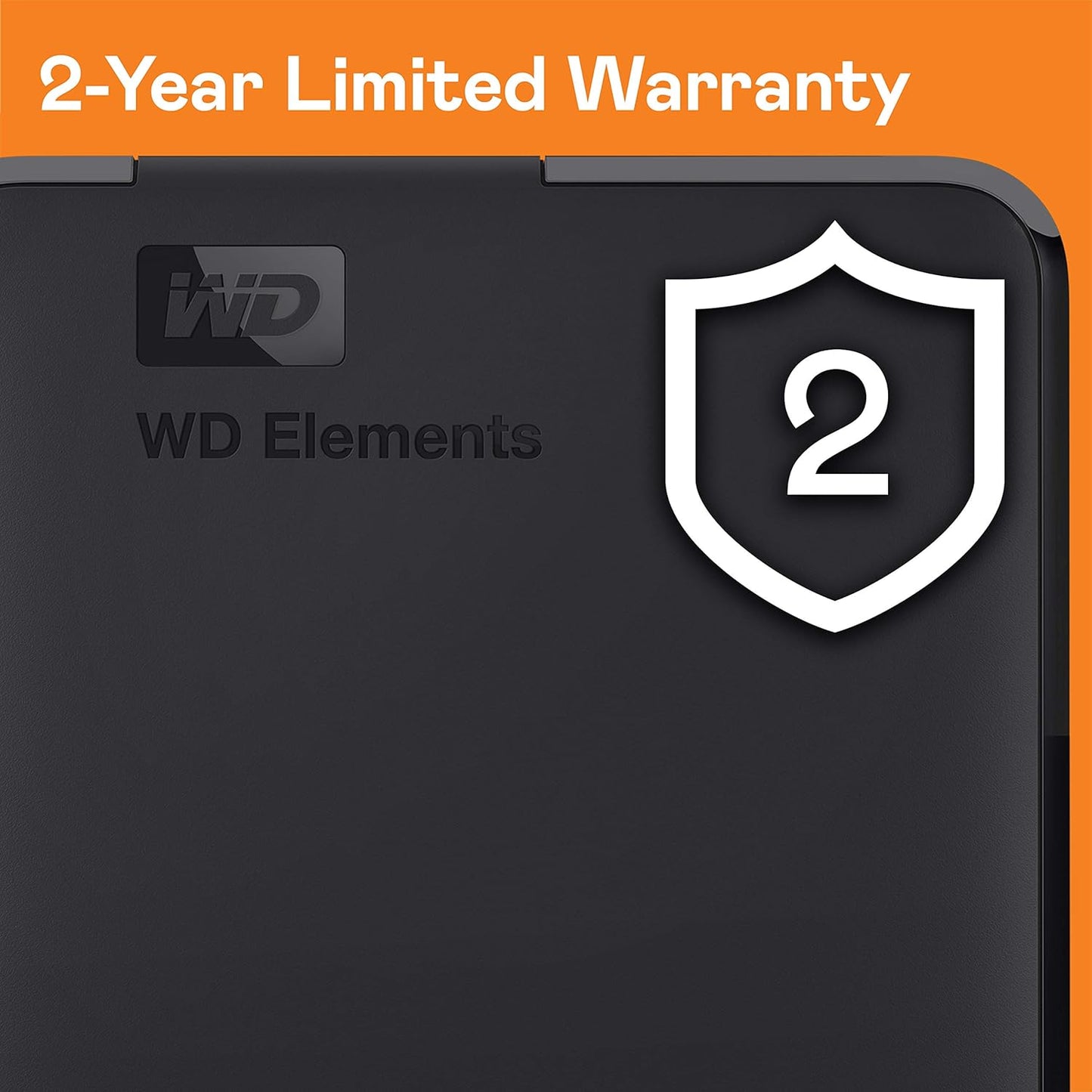 WD 1.5TB Elements Portable External Hard Drive for Windows, USB 3.2 Gen 1/USB 3.0 for PC & Mac, Plug and Play Ready - WDBU6Y0015BBK-WESN