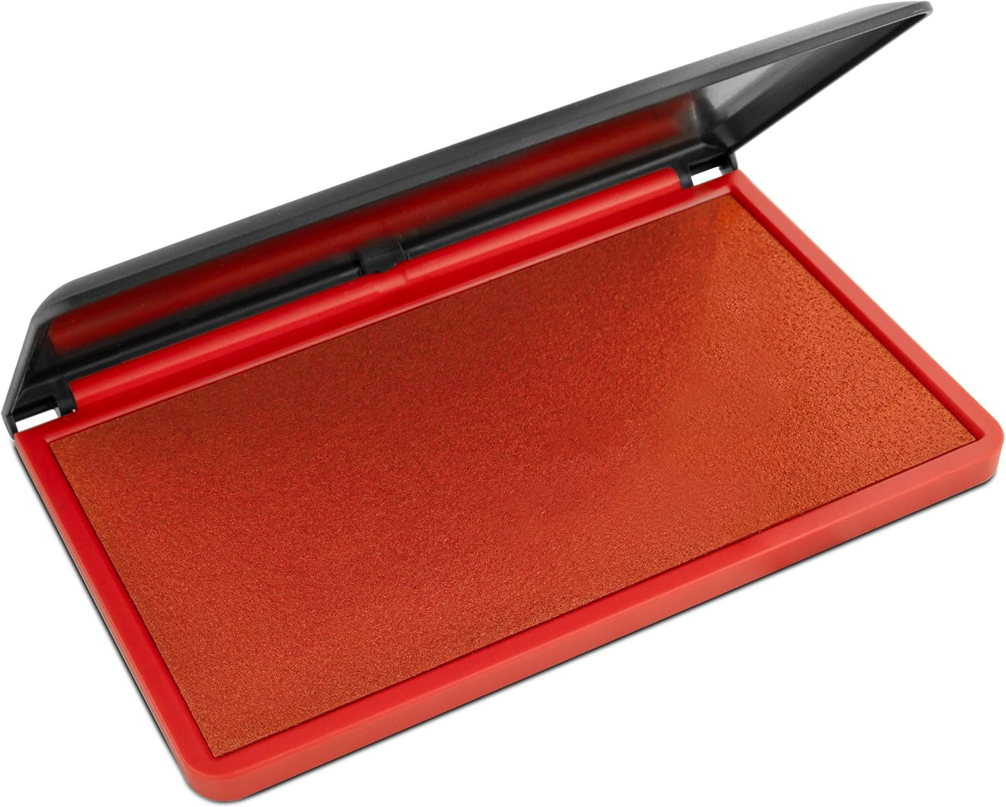 MaxMark Large Premium RED Ink Stamp Pad - 3.5" x 6.25" - Quality Felt Pad