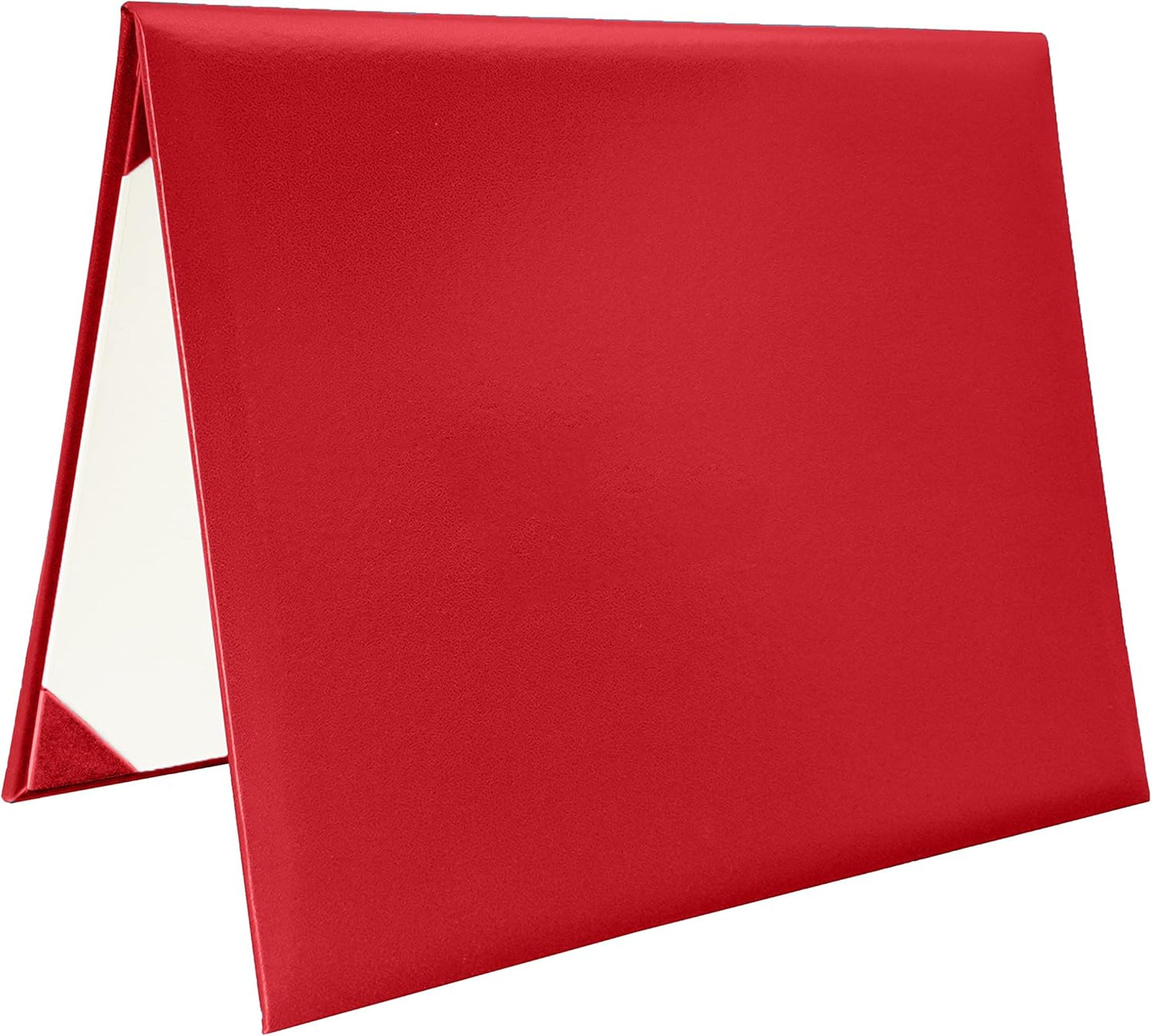 Smooth Diploma Certificate Cover 8 1/2" x 11" Red
