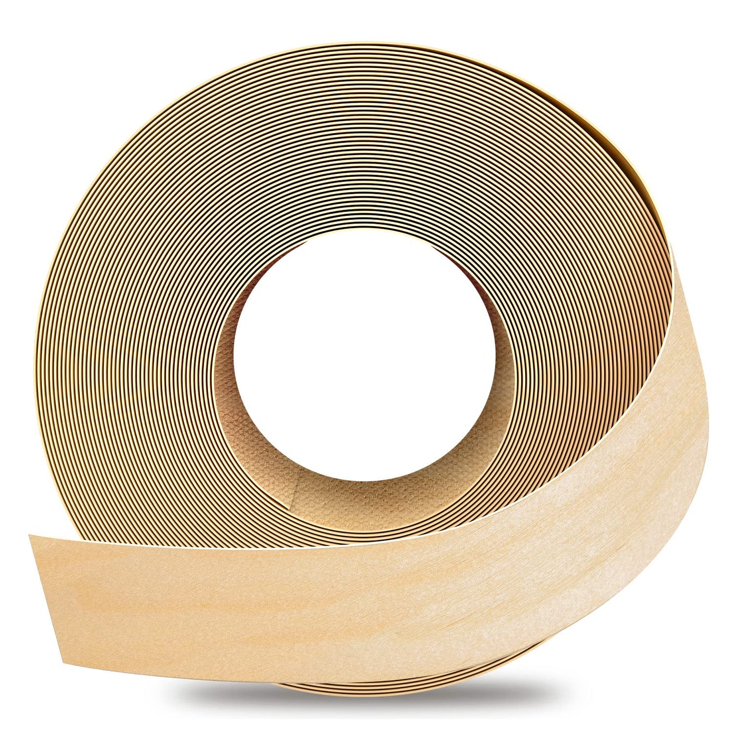 GSCIT Club Birch Edge Banding, 2 inch x 100ft roll of Veneer Edge Banding Preglued Flexible, Real Wood Tape Banding
