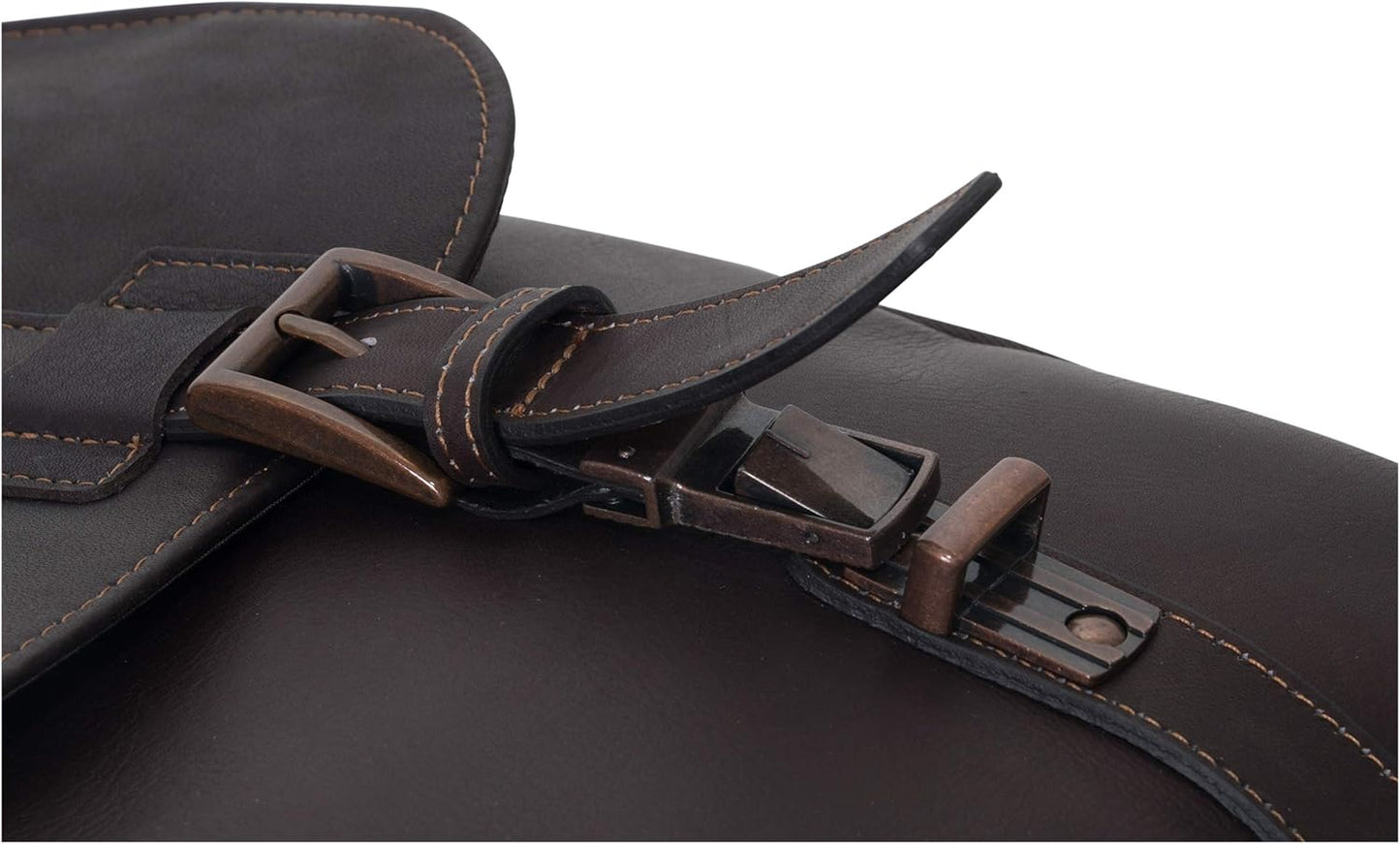 Kenneth Cole REACTION Show Business 16" Colombian Leather Business Laptop Portfolio Messenger Bag