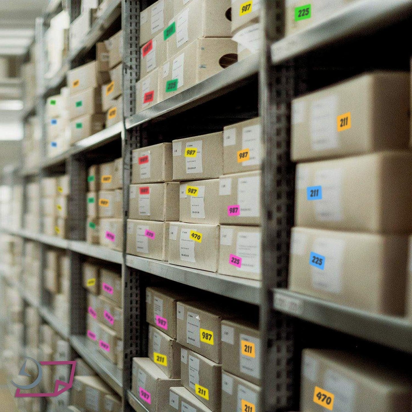 NextDayLabels - 8-1/2 x 11 Neon Color High Light Fluorescent Labels for Laser & Inkjet Printer (Green Fluorescent, 4 x 2-10 Per Page | 1000 Labels)