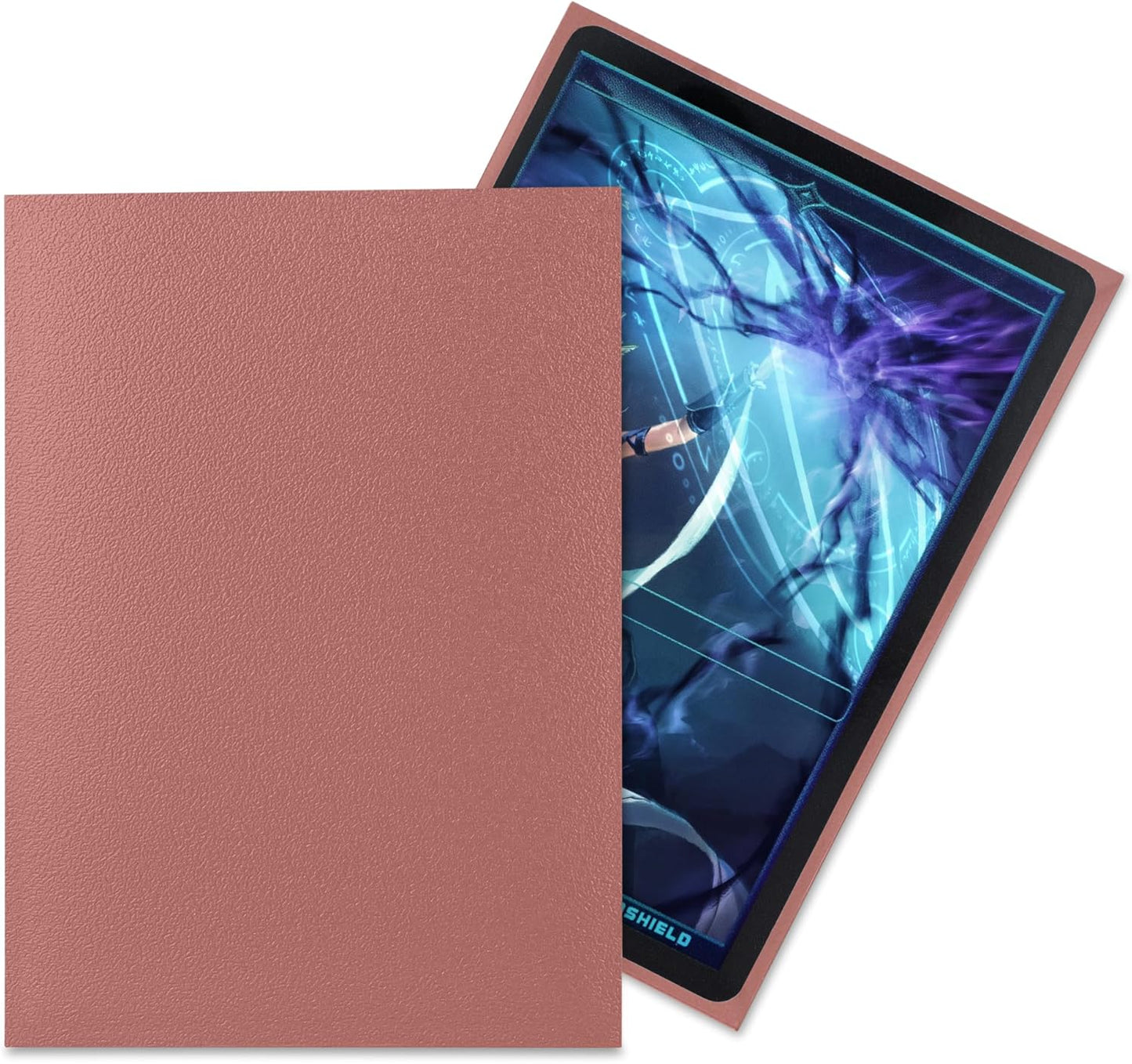 TitanShield (150 Rose Gold Sleeves) Compatible with MTG Magic The Gathering, Lorcana, Board Games and Trading Cards 2.5" x 3.5" 66x91mm