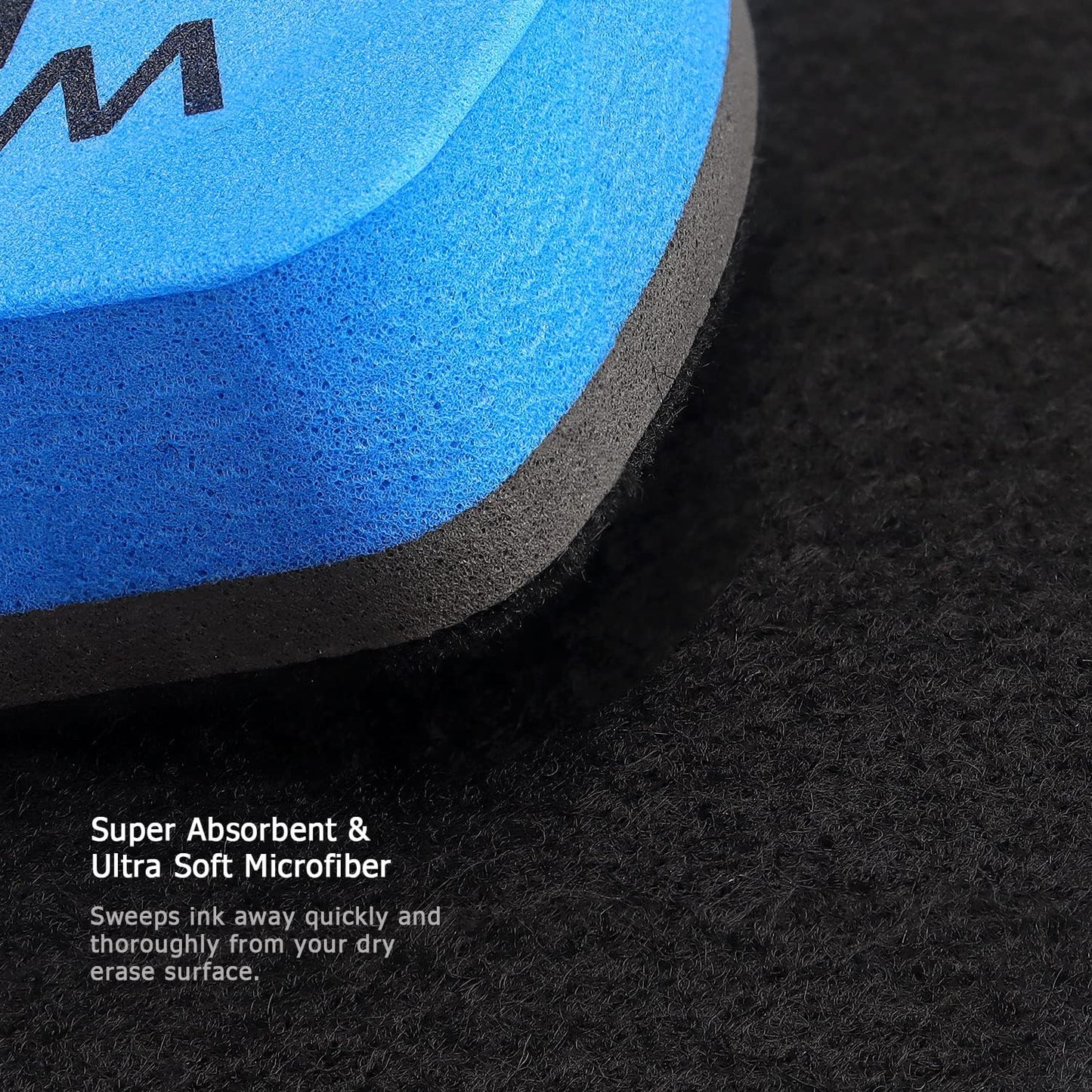 Tamaki 6 Pack Magnetic Whiteboard Eraser, Dry Eraser Erasers for White Board, Whiteboard Erasers for Kids Classroom, Blue