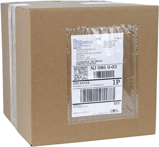 APQ Clear Top Loading Packing List Envelopes, 7 x 10 Inches. 1000 Pack Packing Slip Envelope Pouches. Self-Seal Plastic Shipping Label Pouches. Durable Packing List Mailing Envelopes for Documents