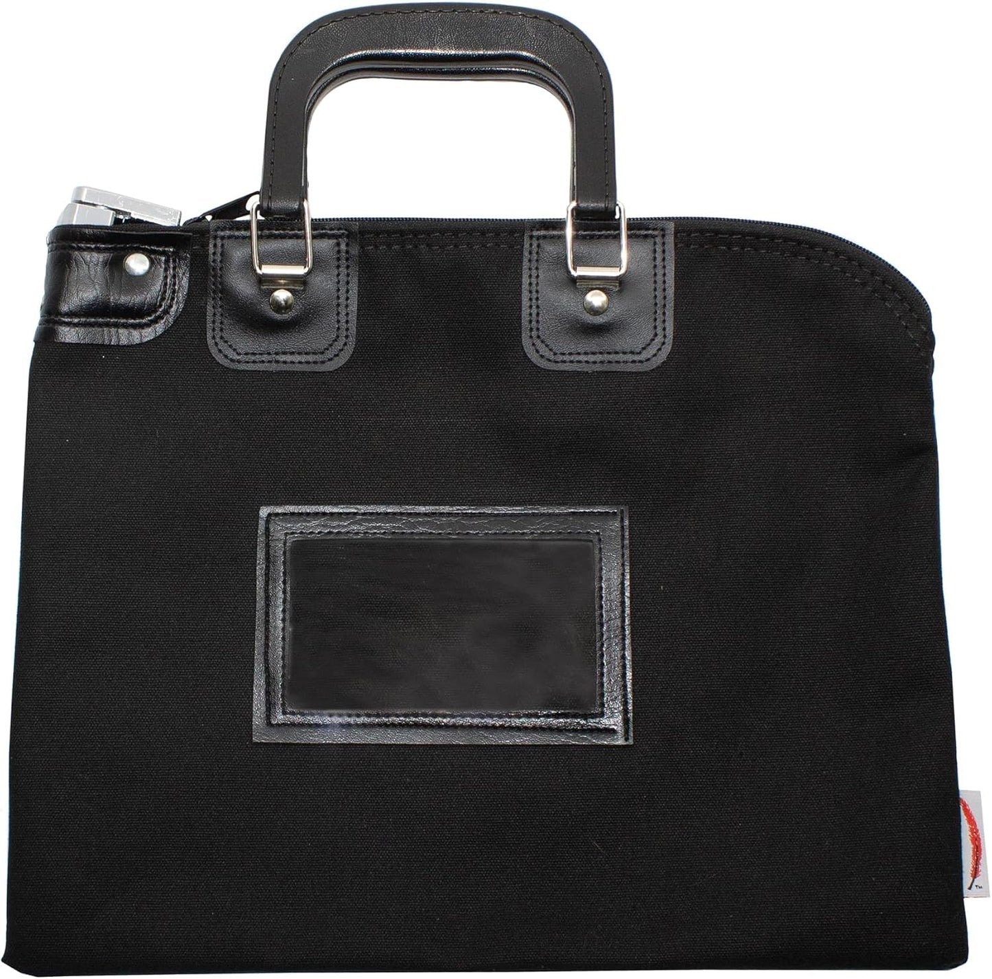 Fire Resistant Security Money Bag with Lock, Water Repellent, Safe Storage, Protects Important Valuables, 15 x 11 Inch (Black)