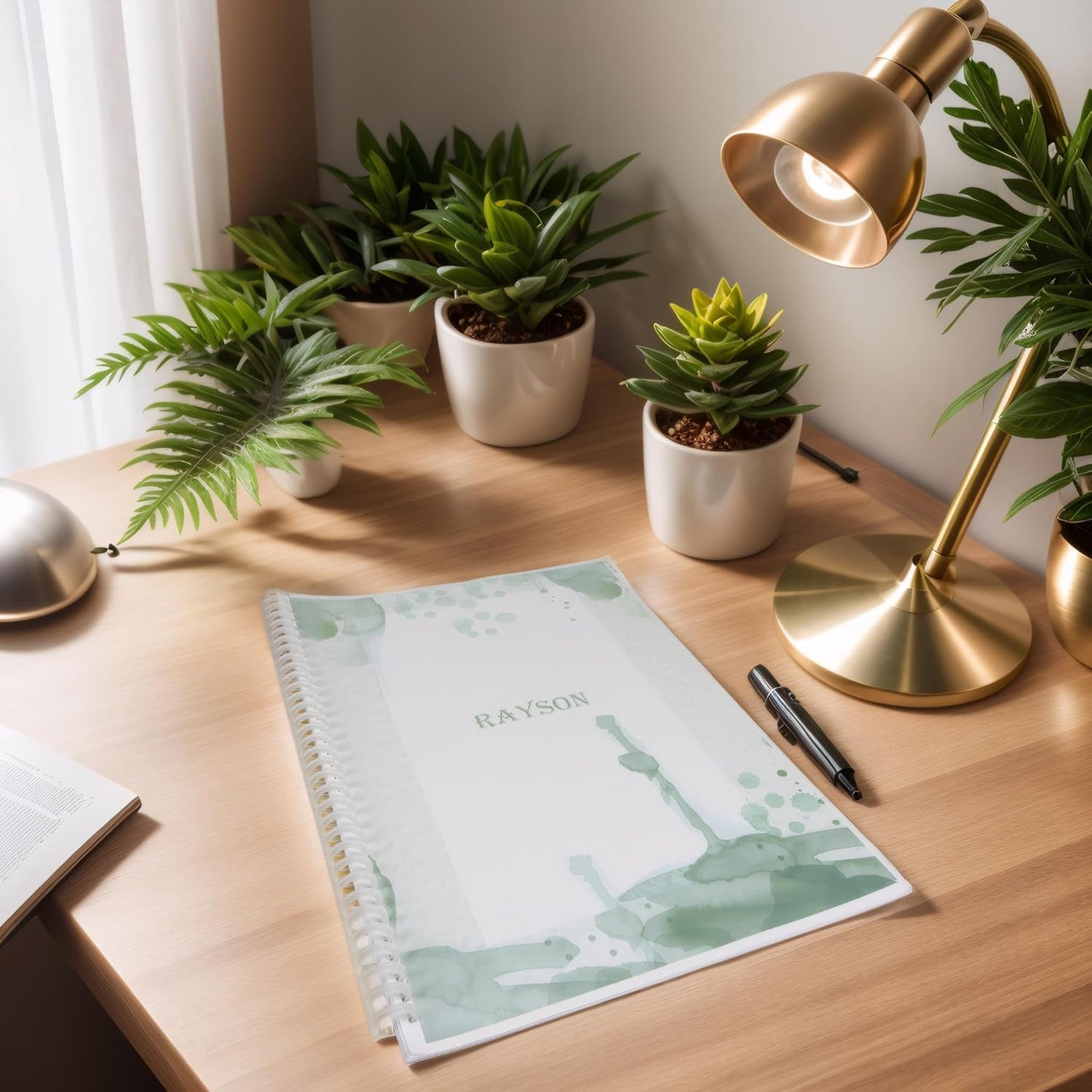 RAYSON Click Binding Spines, 3:1 Pitch, Clear, Binds Up to 120 Sheets, Compatible with A4 and Letter Size Paper, 30-Pack, Reclosable Binding Combs for Presentations & Reports