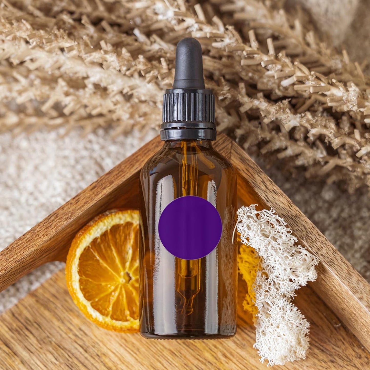 Purple Dot Stickers 2 Inches Round Sticker, Circle Colored Labels Color Coding Labels for Office Classroom Toddlers Activity 80 Pieces