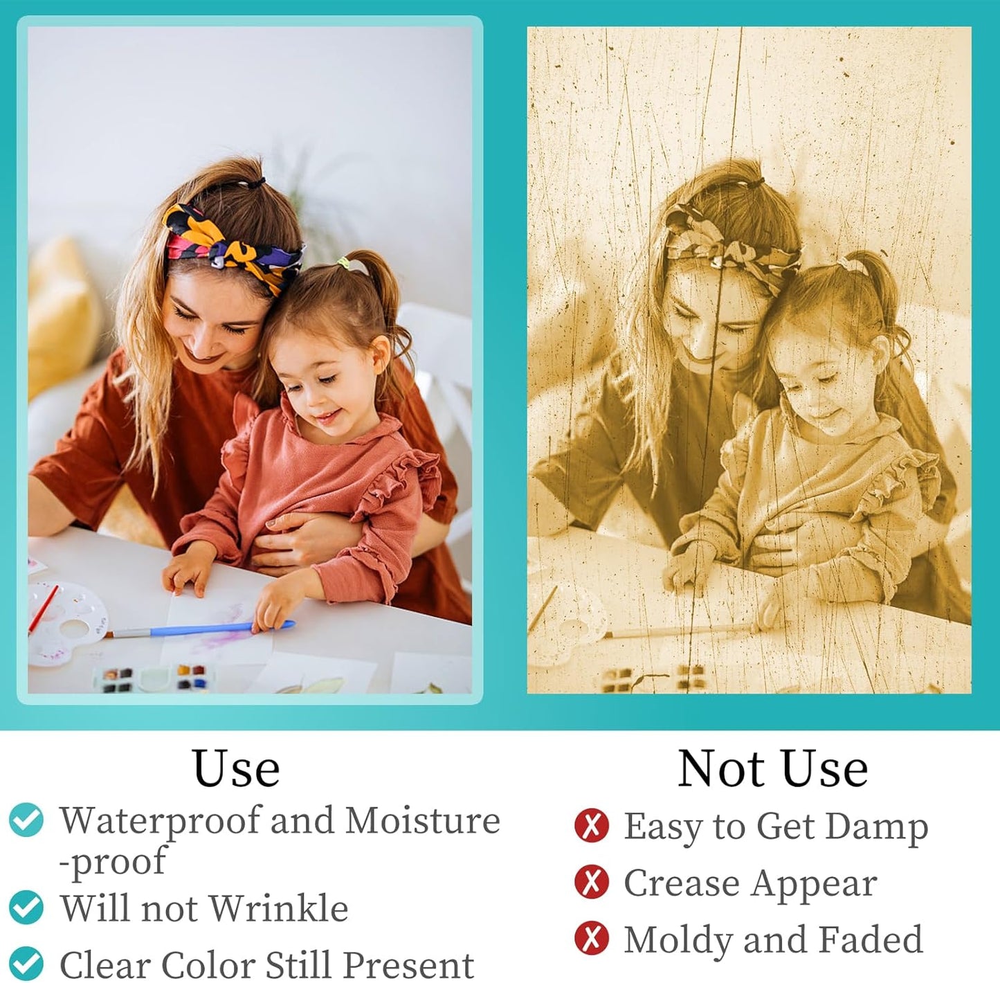 3 Mil Laminating Sheet 500 Pack, Clear 9 x 11.5 Inch Thermal Laminating Pouches for Thermal Laminator, Holds 8.5 x 11 Inch Letter Size Lamination Sheets, Water-Proof Laminating Paper