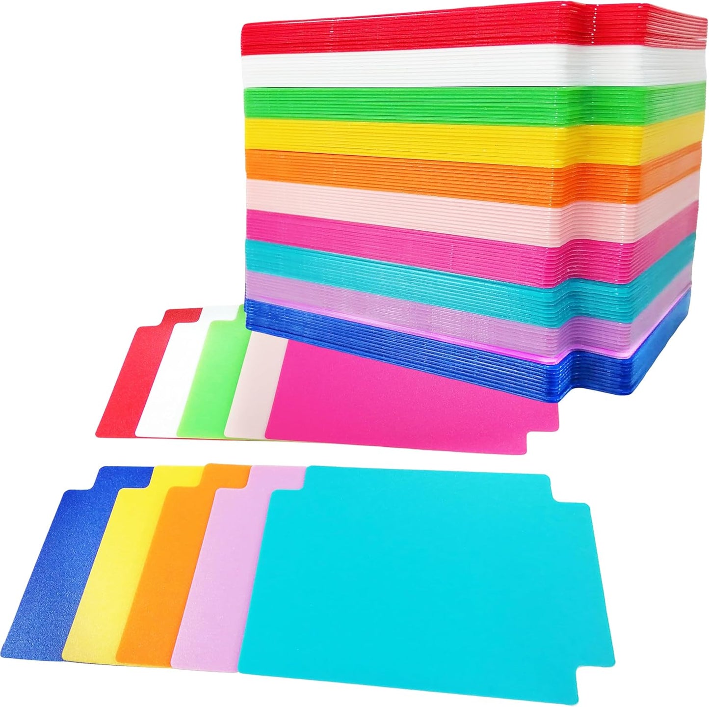 XANADU Trading Card Dividers for Storage Boxes – 100 Pack Sports & Baseball Card Box Dividers Tall Separators for Organizer