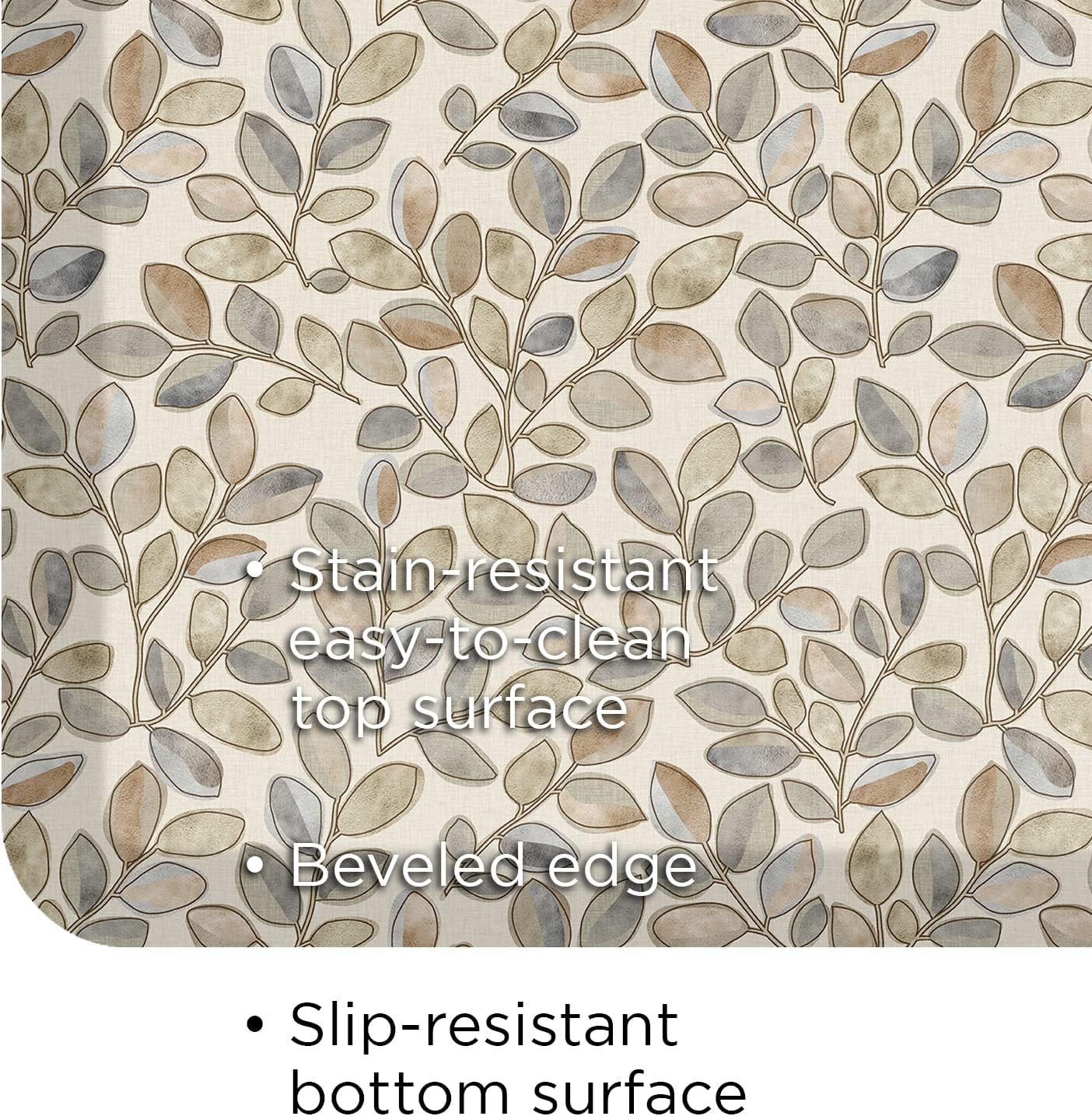 GelPro Designer Comfort Orchard Almond Kitchen Mat 30x108