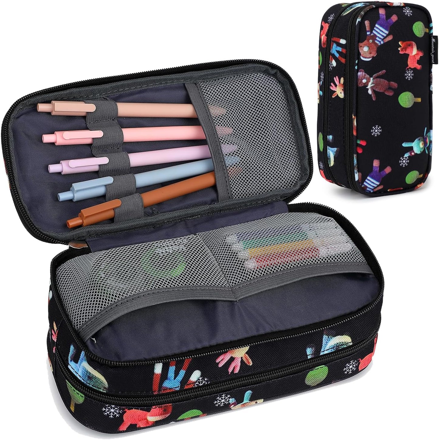 Pencil Cases for kids, Large Capacity Pencil Pouch, Office College School Marker Organizer Case pen for Men Women Adult Teens