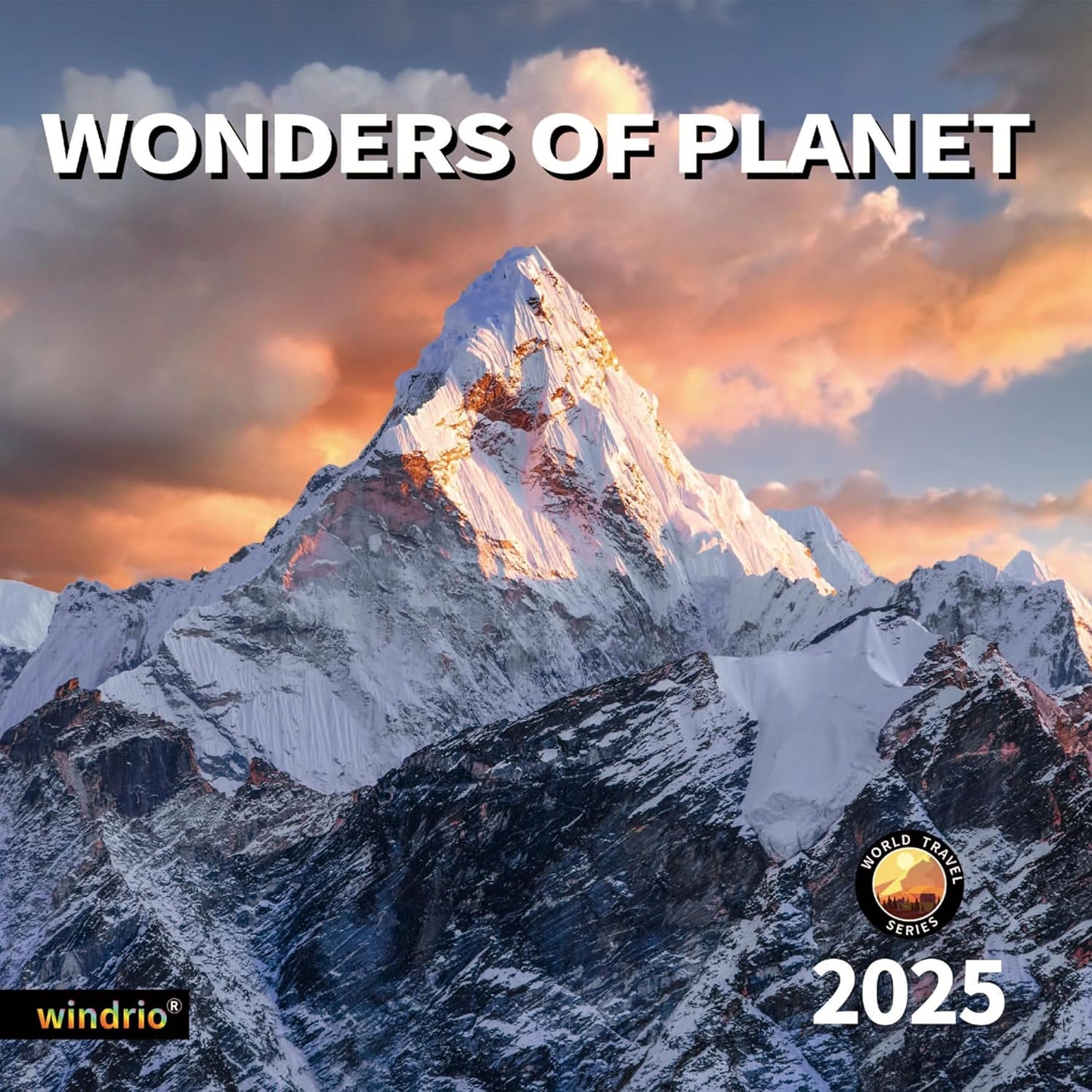 2025 Wall Calendar,Calendar 2025, January 2025 - December 2025, Wall Calendar Wonders of Planet, 12" x 24" Opened,Full Page Months Thick & Sturdy Paper for Gift Perfect Calendar Organizing & Planning