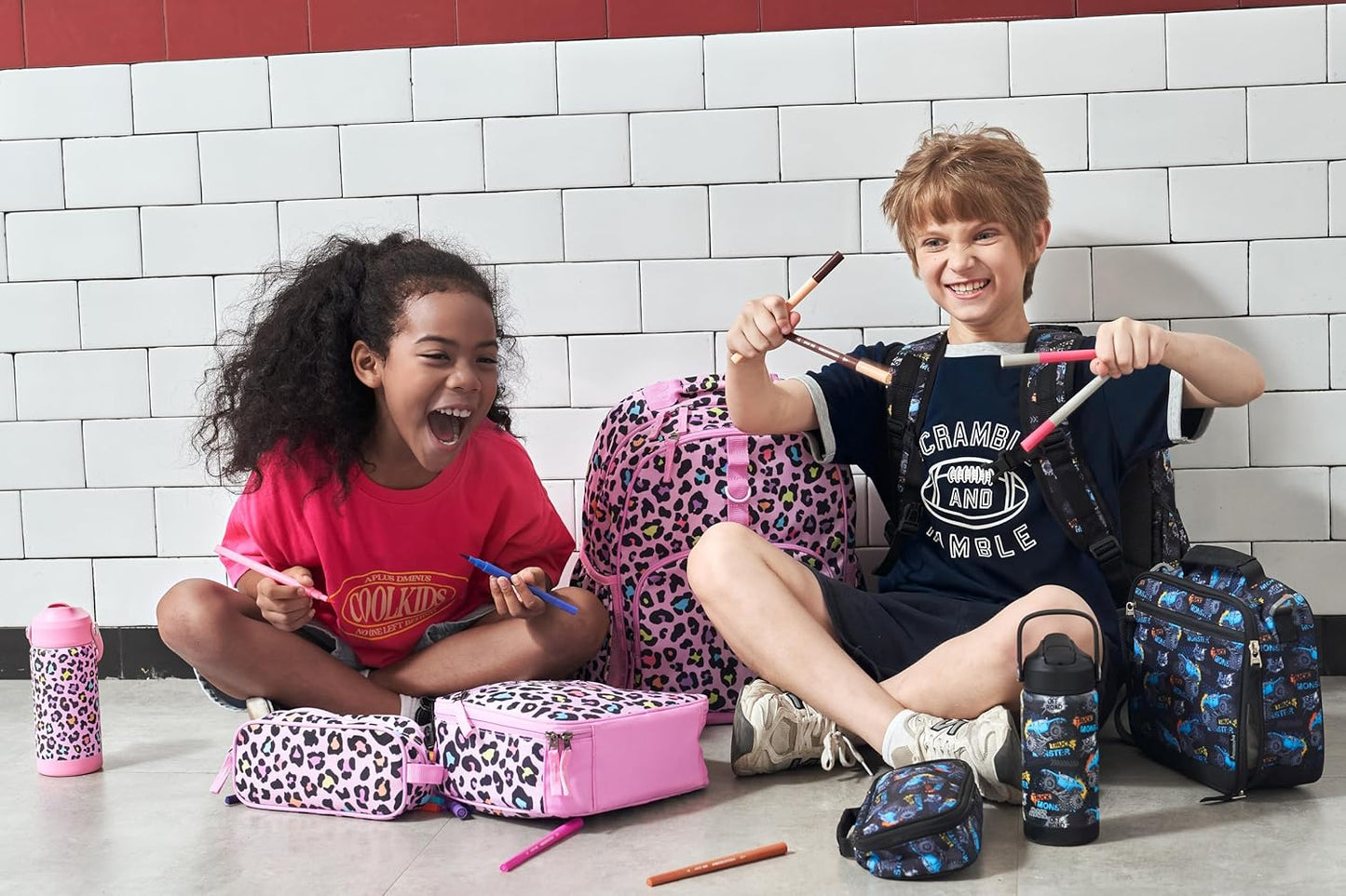 Choco Mocha Mermaid Pencil Case for Girls, Soft Pencil Case Kids Pencils Pouch for Kindergarten Girls, Blue