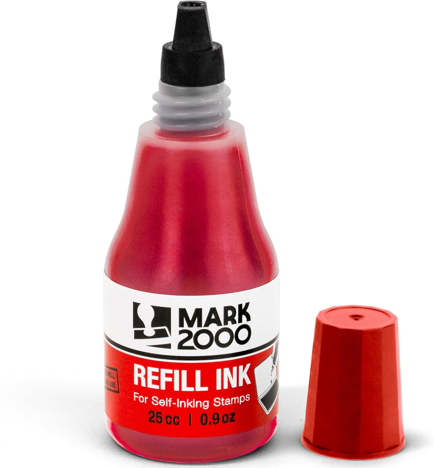 Self-Inking Refill Ink - Red - 25cc (0.9oz)